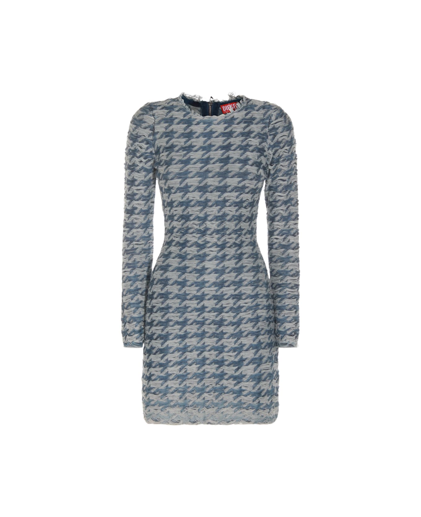 Diesel Blue Cotton Dress - Blue