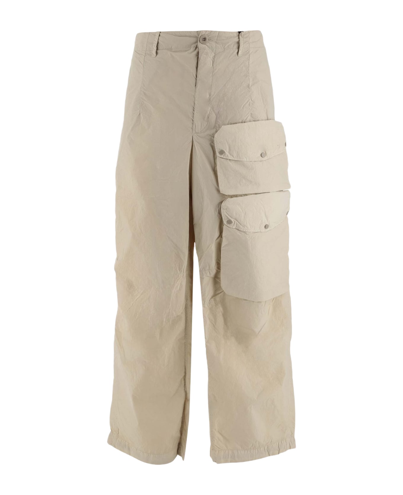 Ten C Nylon Cargo Pants - Beige