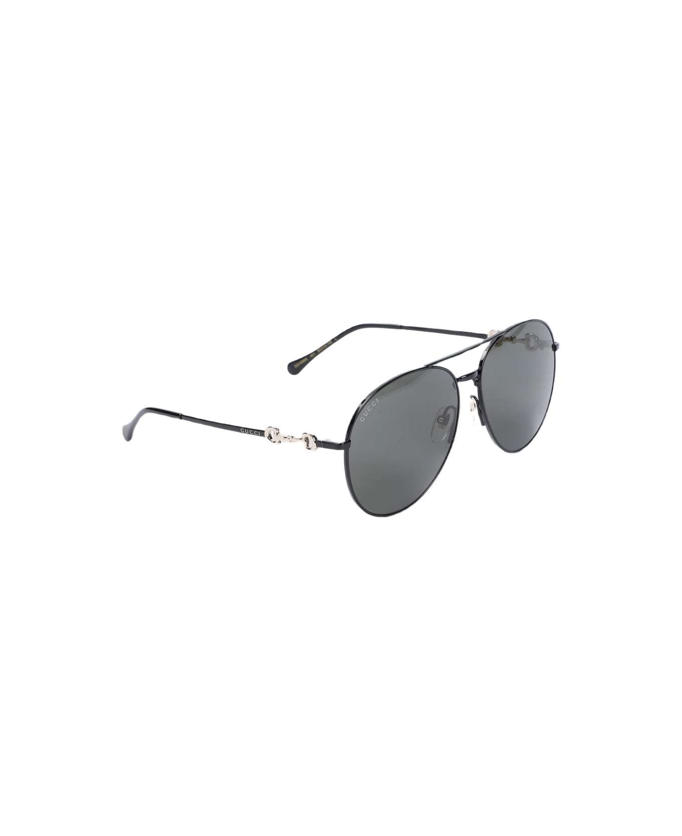 Gucci 'aviator' Sunglasses - Black