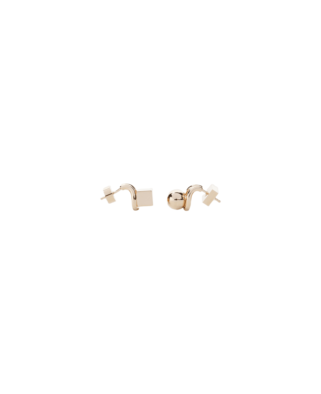 Jacquemus Les Puces Nodo Earrings - Gold