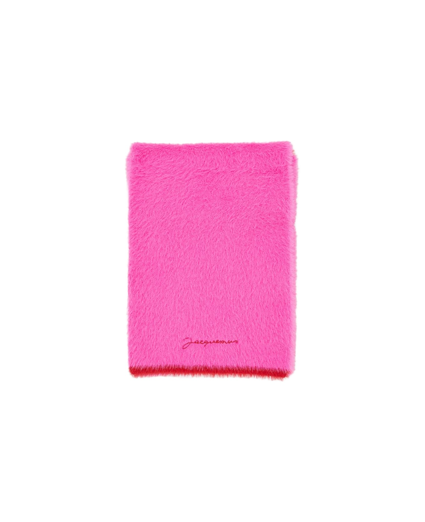 Jacquemus L'echarpe Neve Fluffy Scarf - Pink スカーフ＆ストール