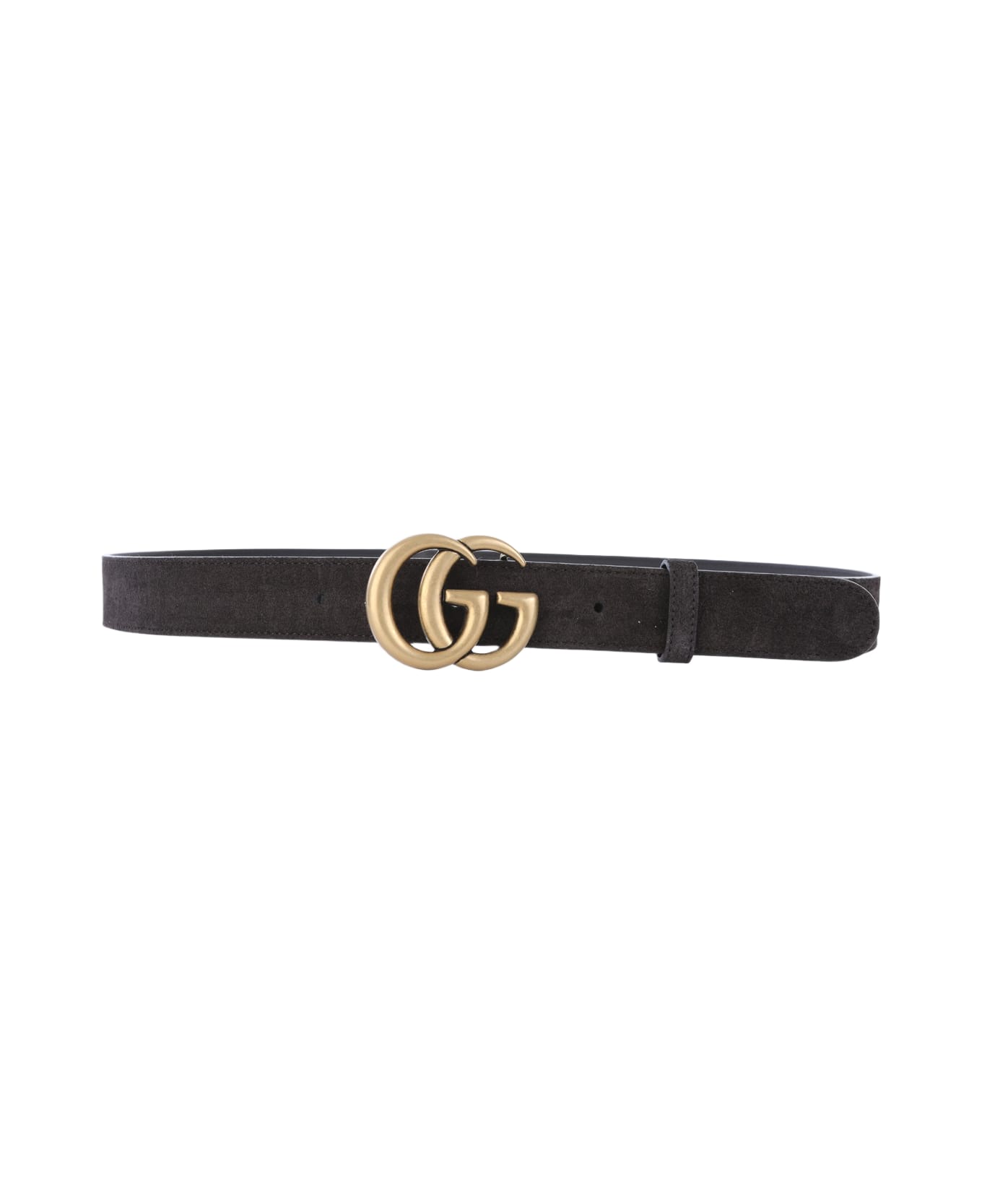 Gucci Dark Brown Leather Belt - Brown