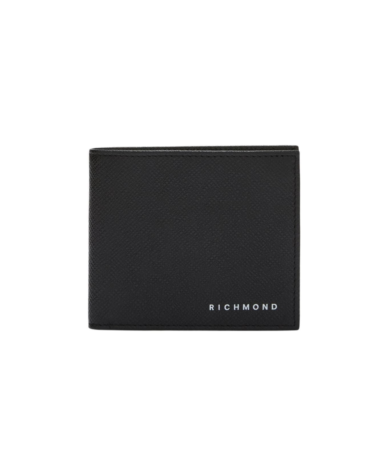 John Richmond Wallets With Logo - Nero