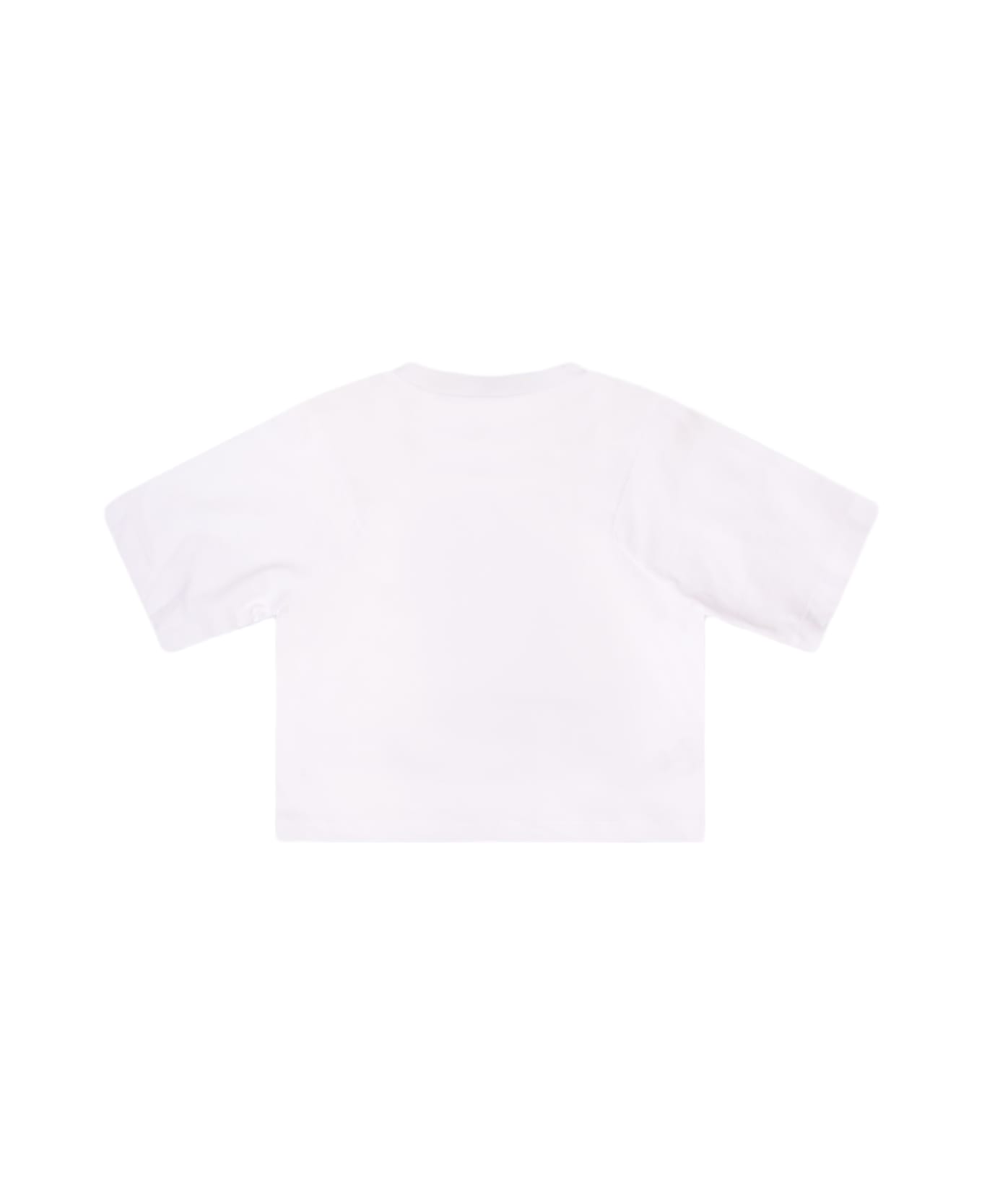 Il Gufo White Cotton T-shirt Tシャツ＆ポロシャツ