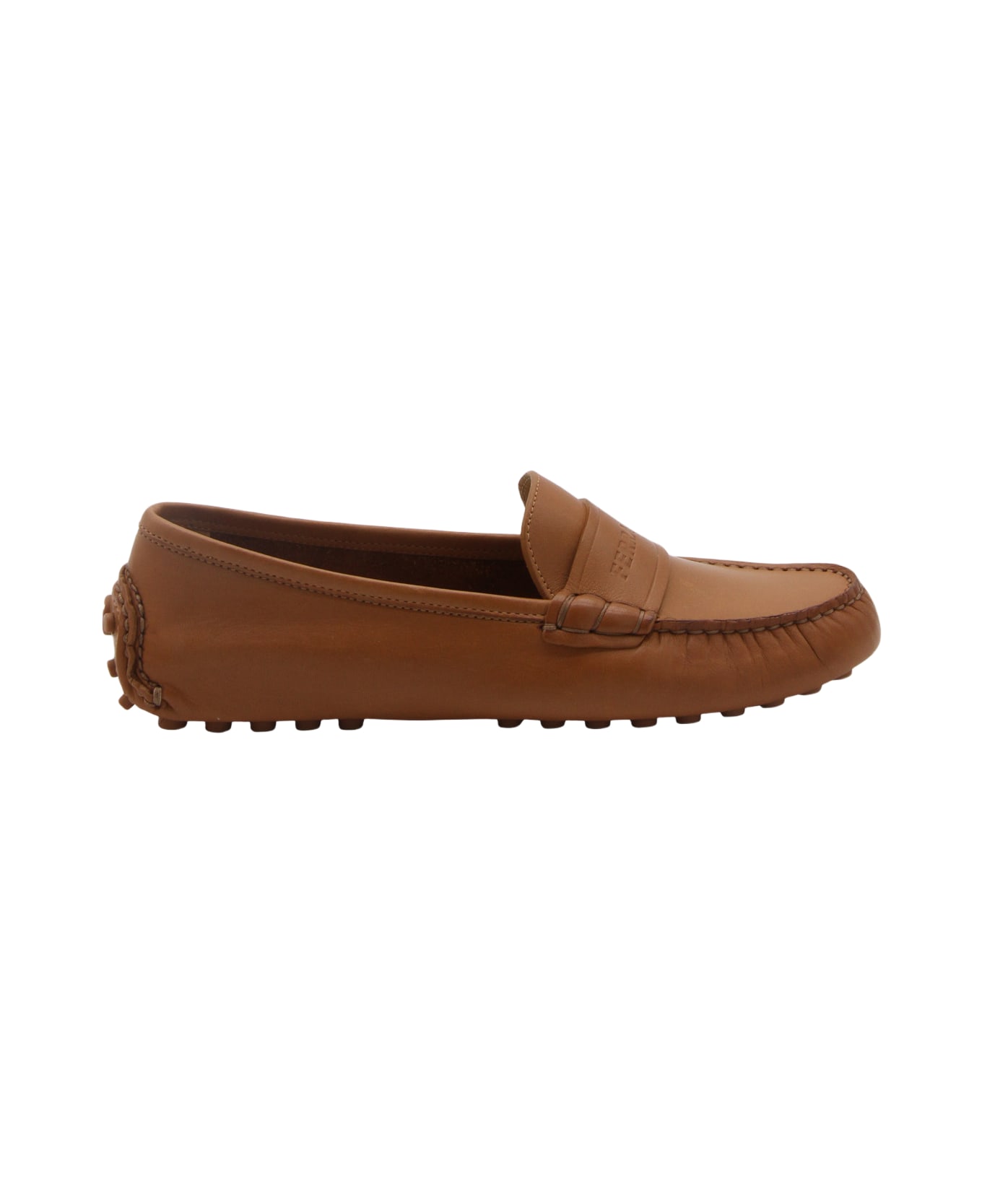 Ferragamo Brown Leather Loafers - NERO || NERO || NERO