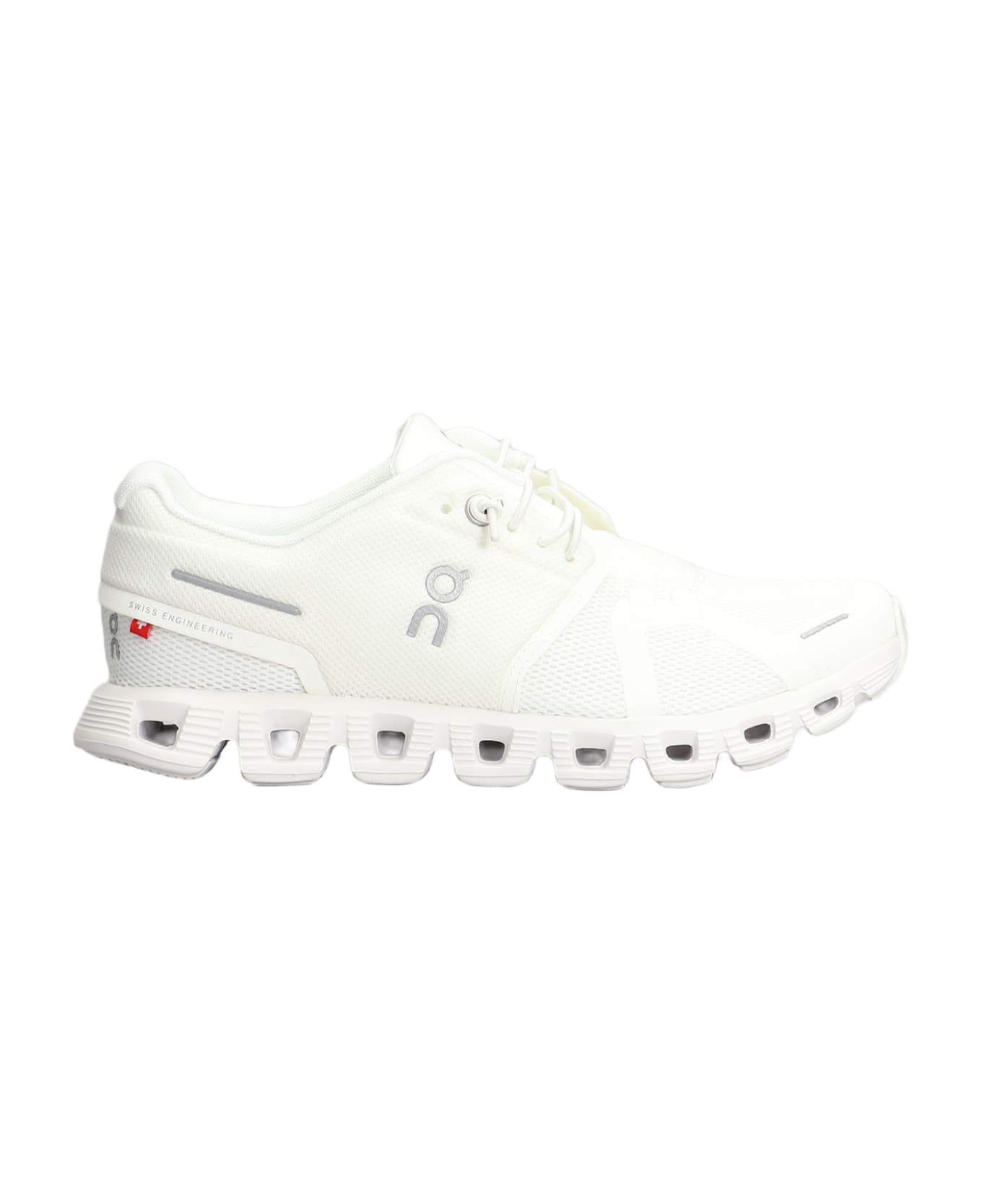 ON Cloud 5 Sneakers In White Polyester - white スニーカー