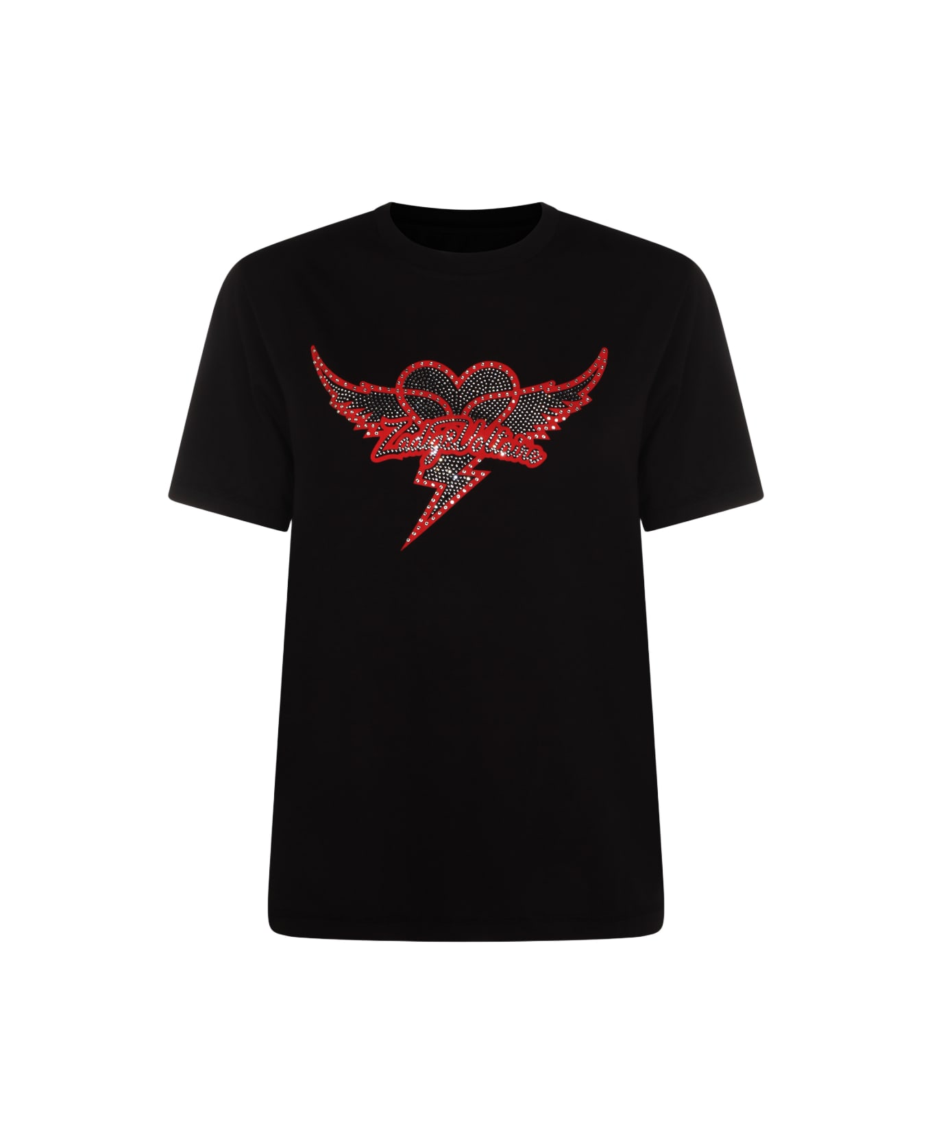 Zadig & Voltaire Black Cotton T-shirt - Black