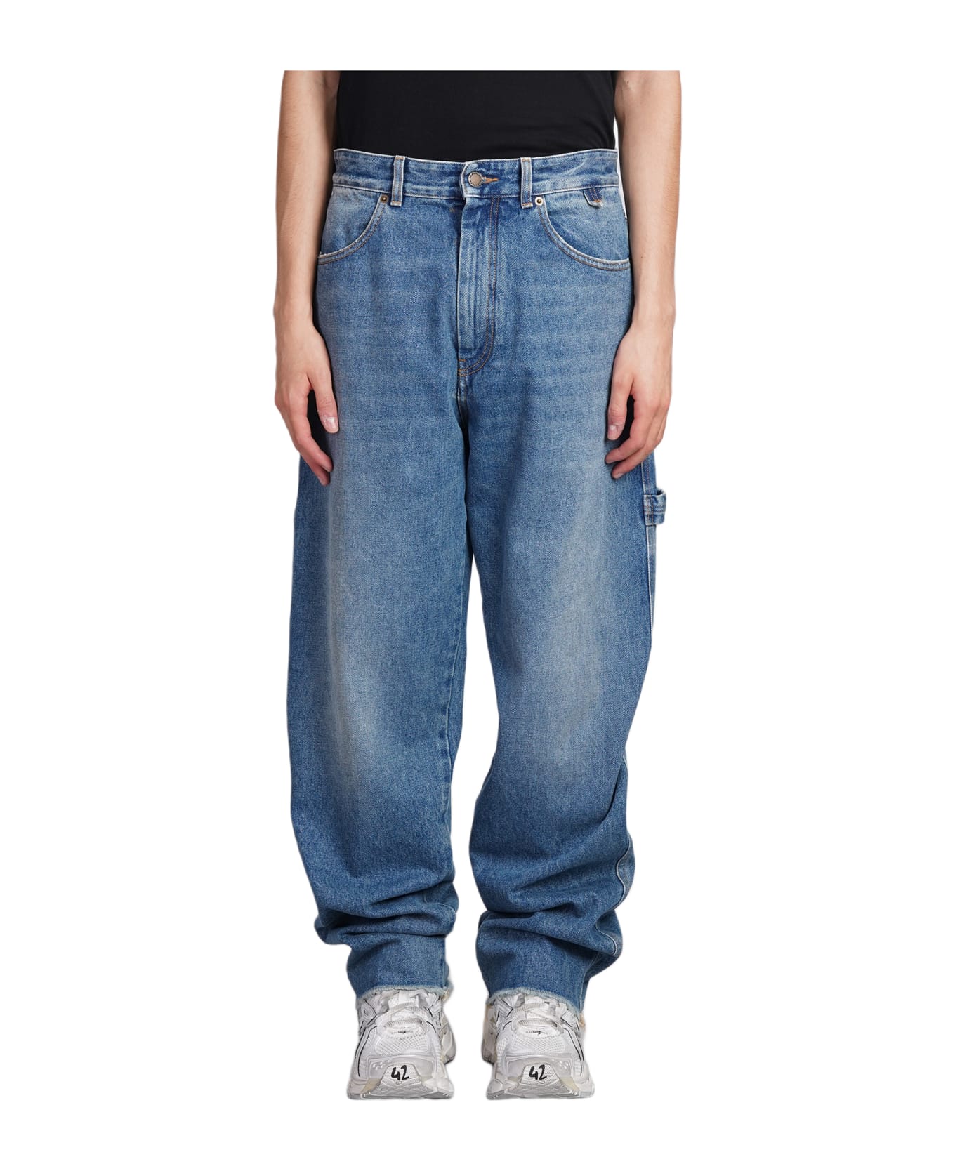 DARKPARK John Jeans In Blue Cotton - blue