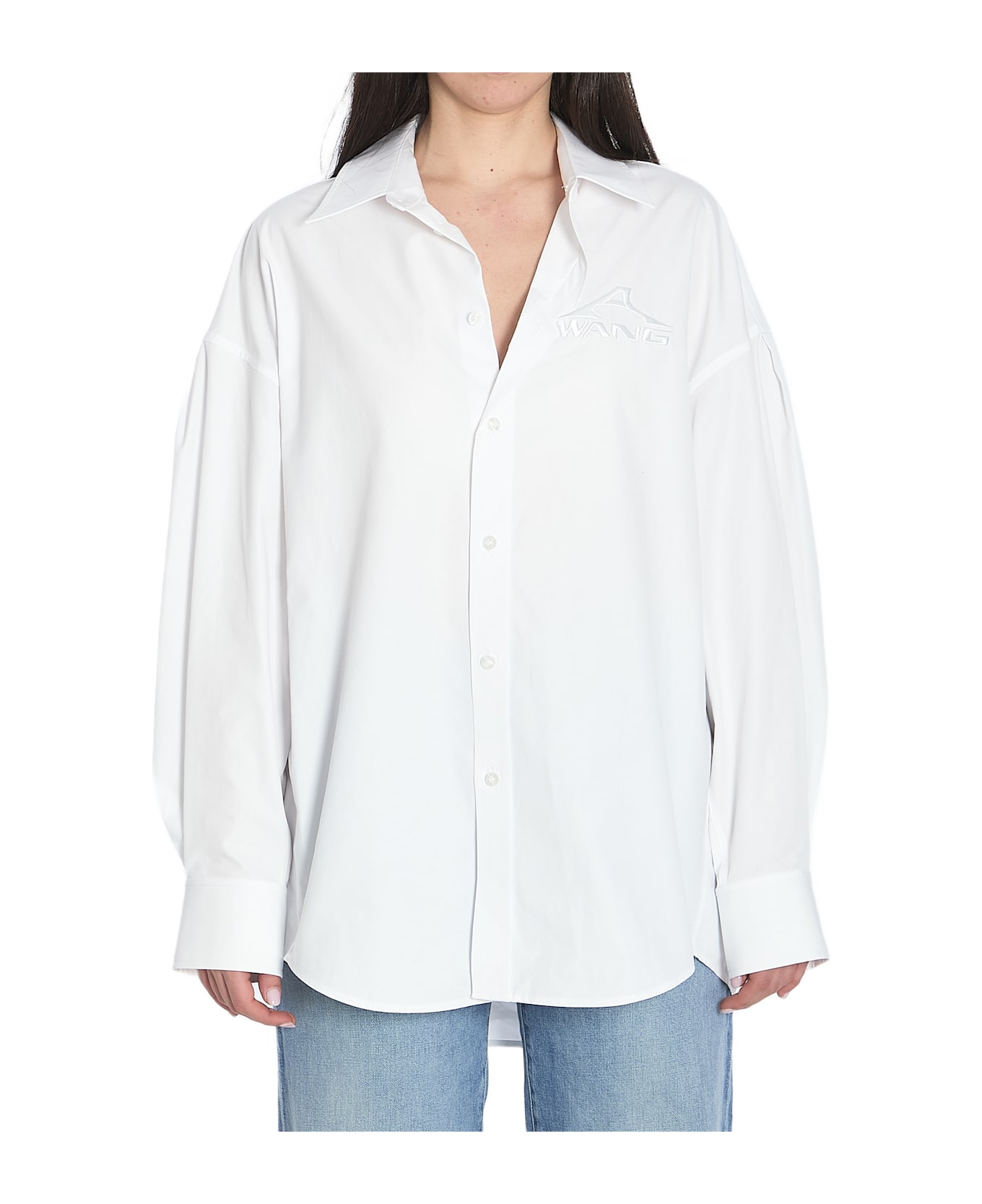 Alexander Wang Oversized Shirt - WHITE