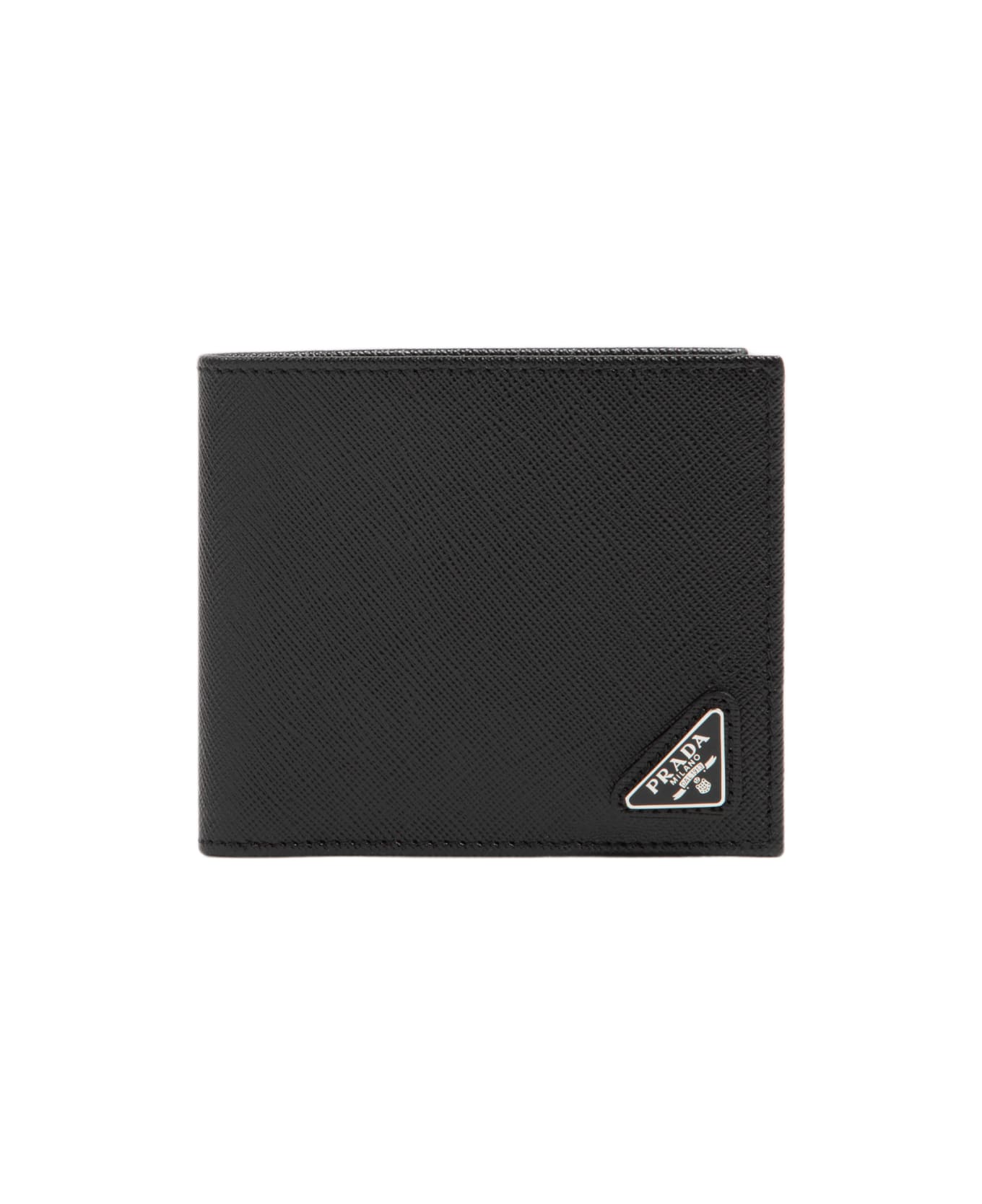 Prada Saffiano Leather Wallet - Nero