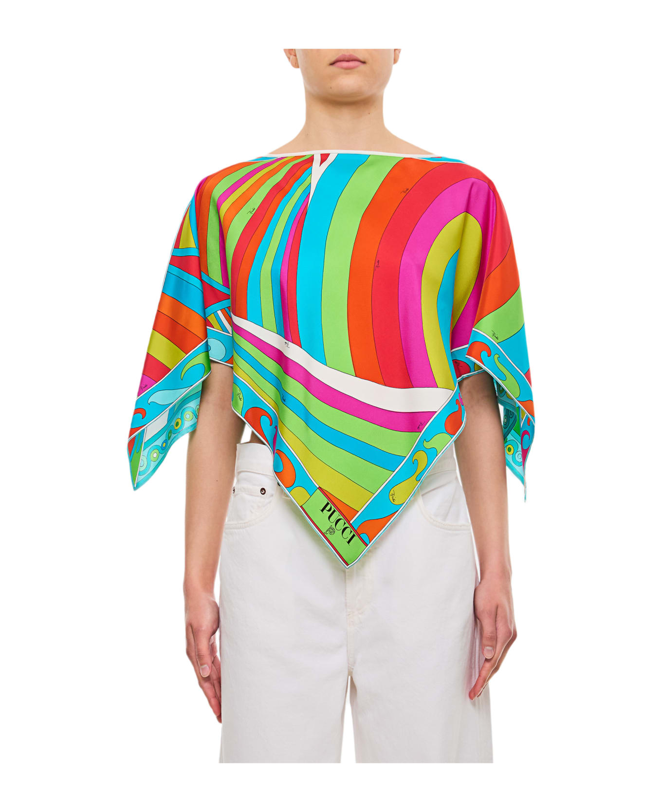 Pucci Short Sleeve Blouse - MultiColour ブラウス