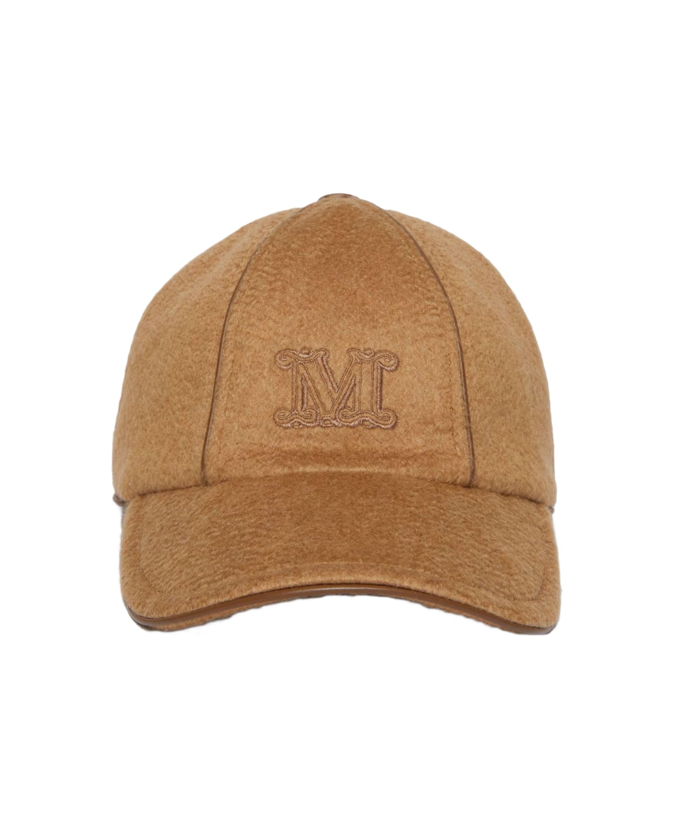 Max Mara Rienza Logo Baseball Cap - Brown
