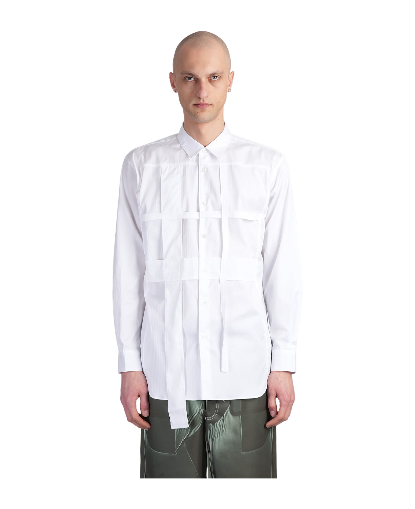 Comme des Garçons Shirt Shirt In White Cotton - white