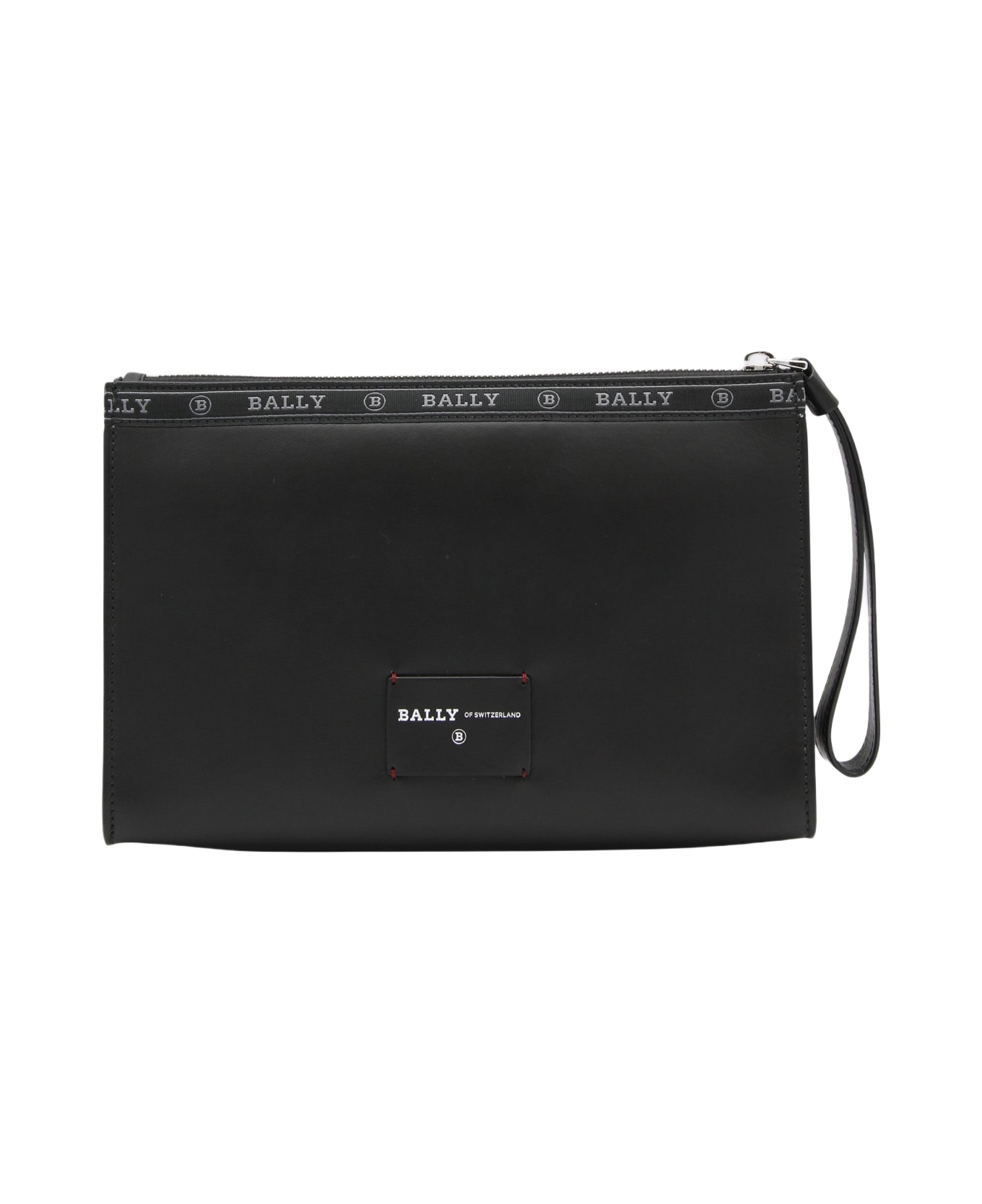 Bally Black Leather Pouches - Black バッグ
