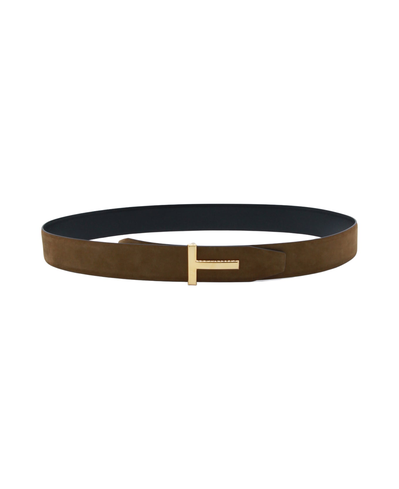 Tom Ford Brown Leather Belt - Brown