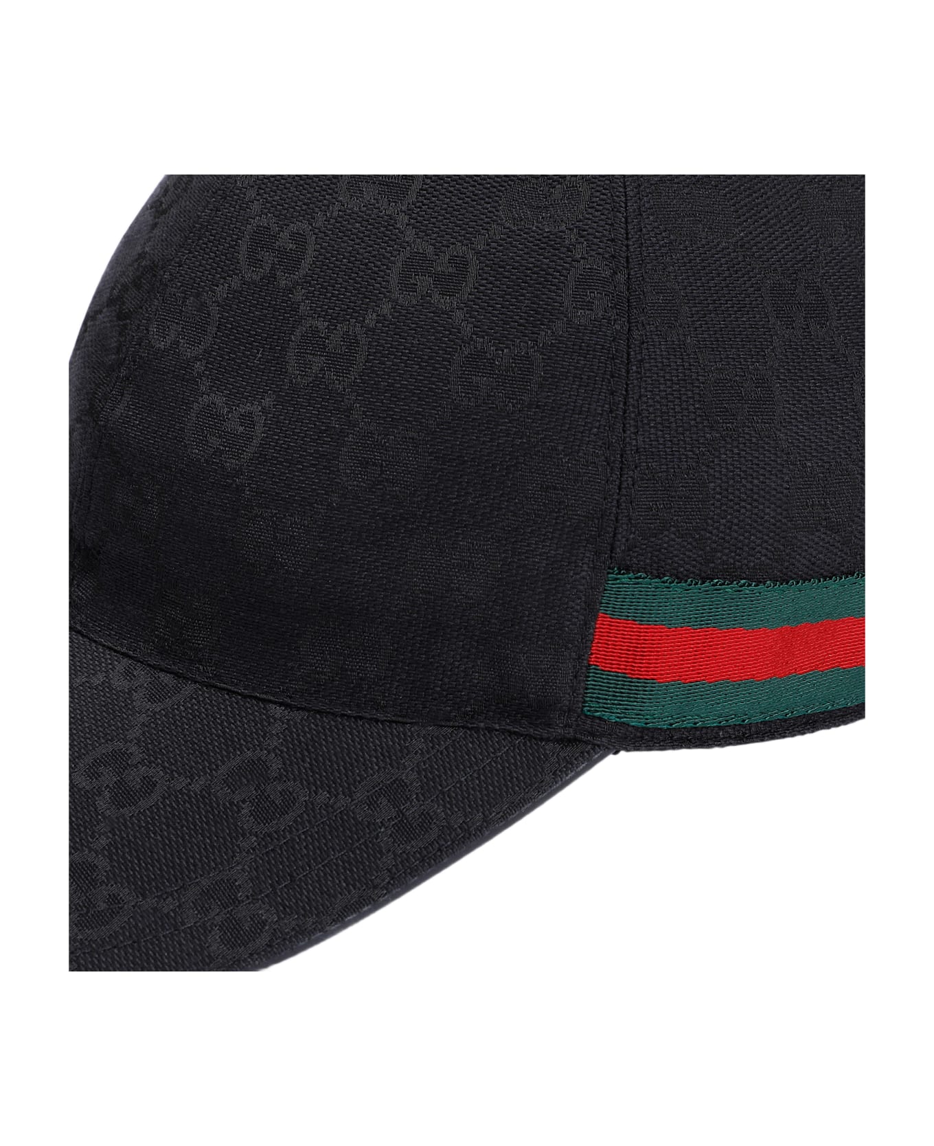 Gucci Logoed Baseball Cap - Black