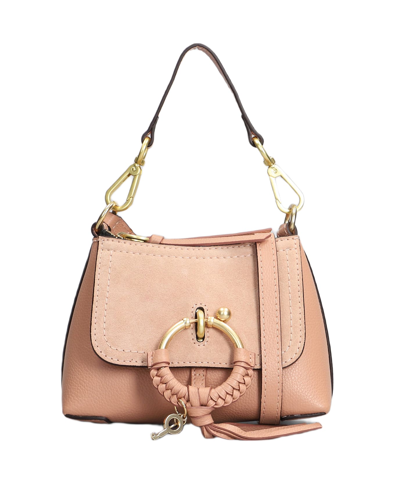 See by Chloé Joan Mini Shoulder Bag In Rose-pink Leather - rose-pink