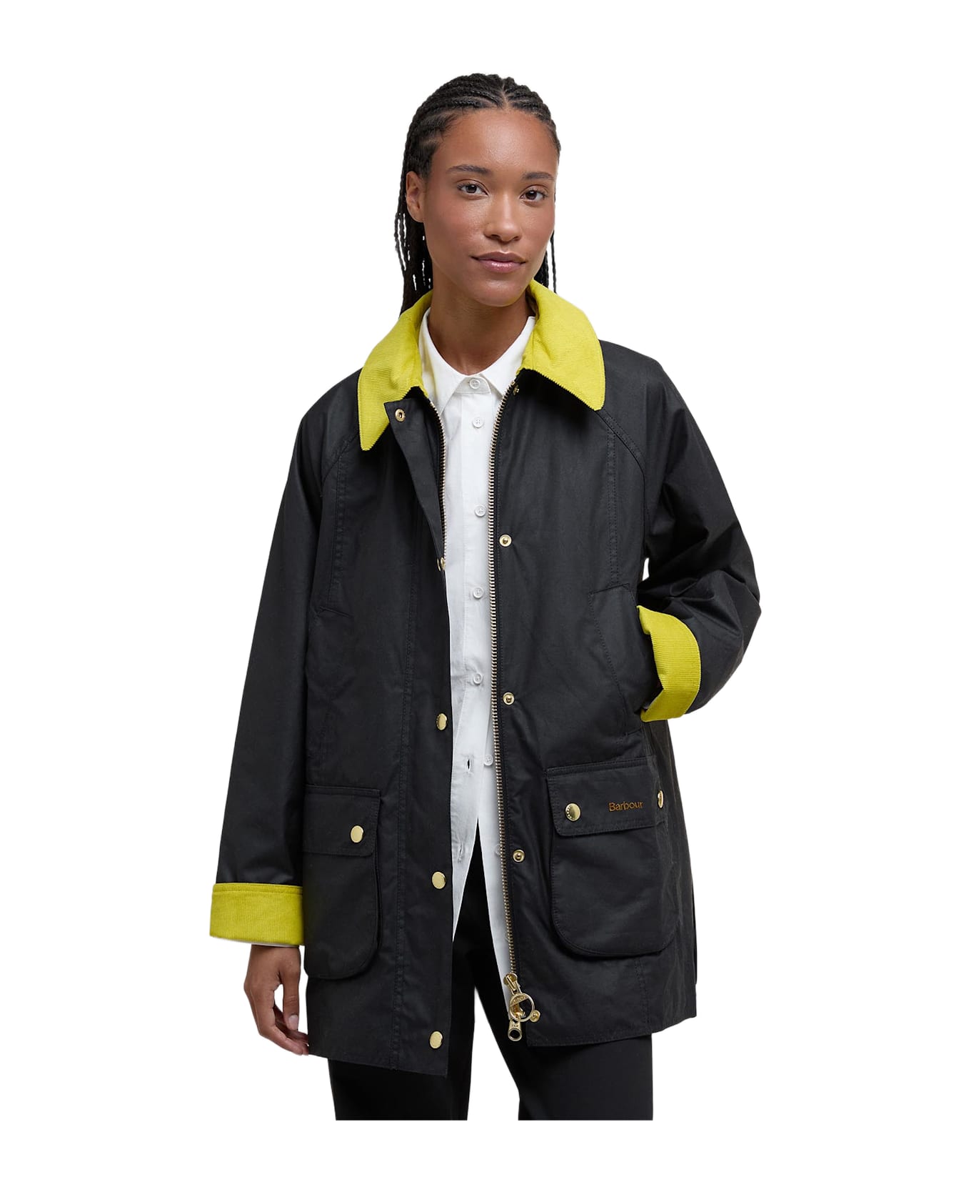 Barbour Icons Modern Beadnell Wax Jkt - Black Classic