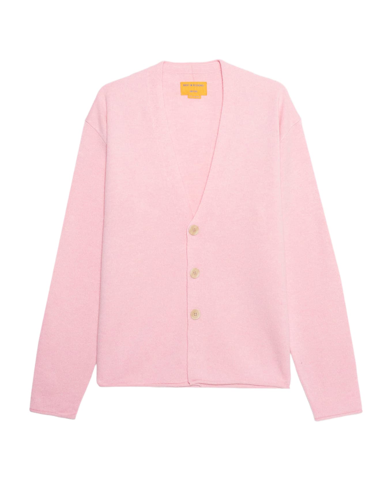 Guest in Residence Cashmere Cardigan - Pink