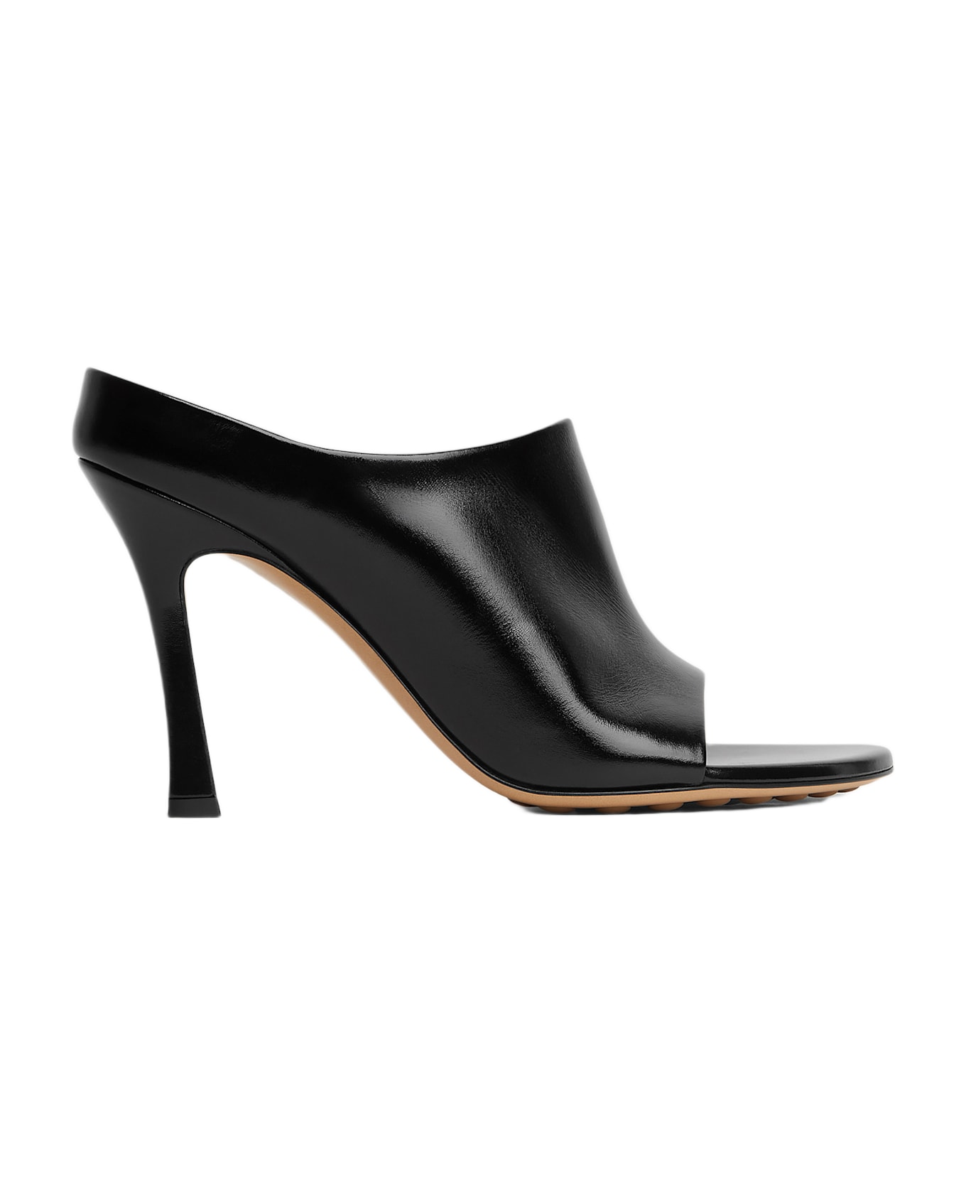 Bottega Veneta Mule Sandal 90mm - Black
