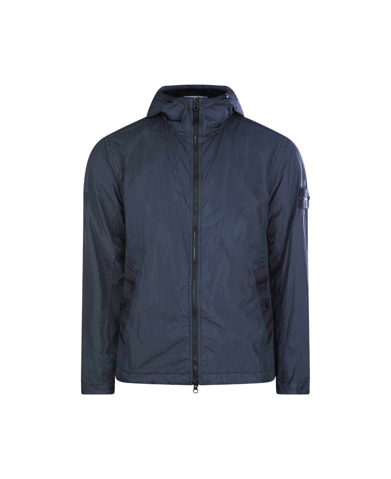 Stone Island Navy Blue Casual Jacket - Blue
