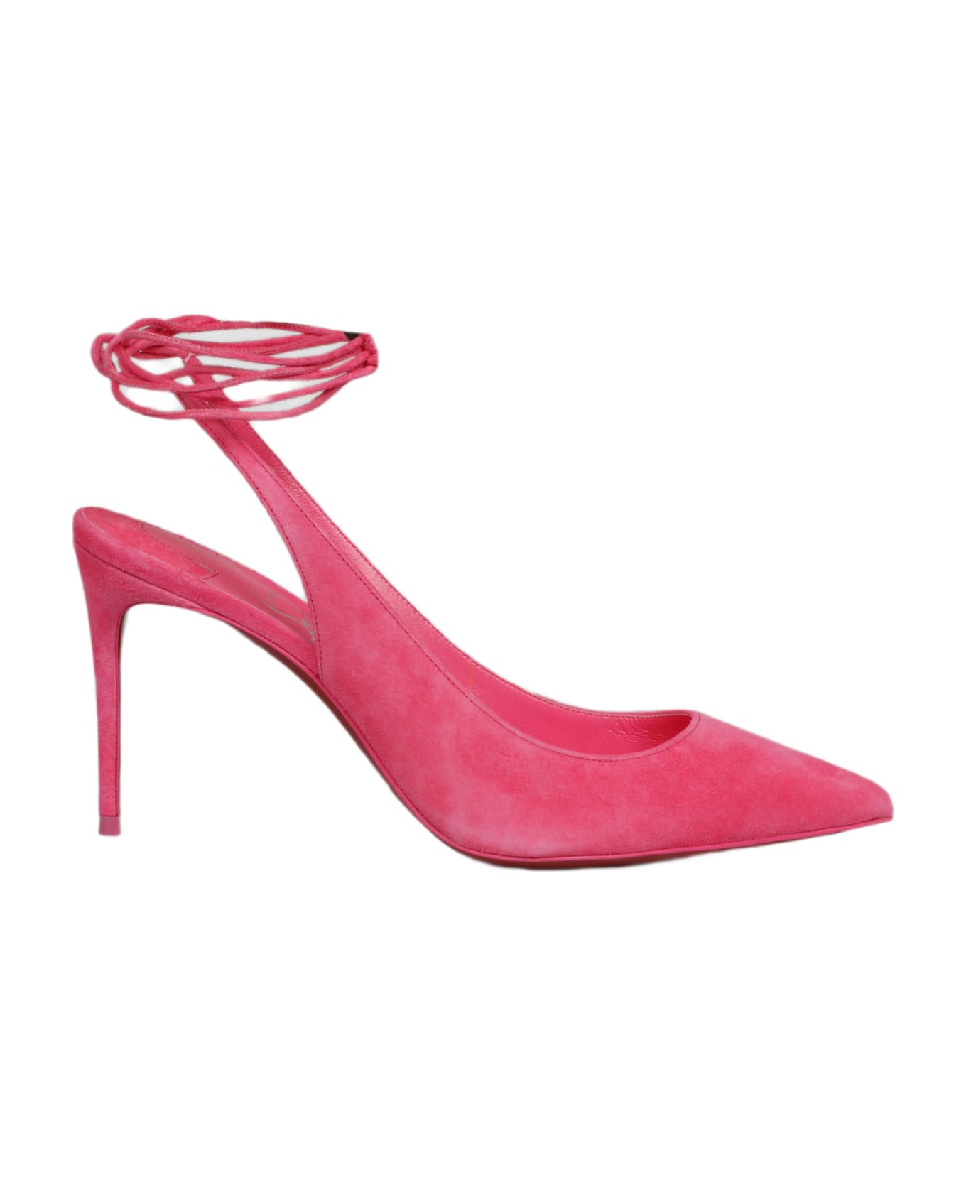 Christian Louboutin Lace Up Kate Pumps - Pink & Purple