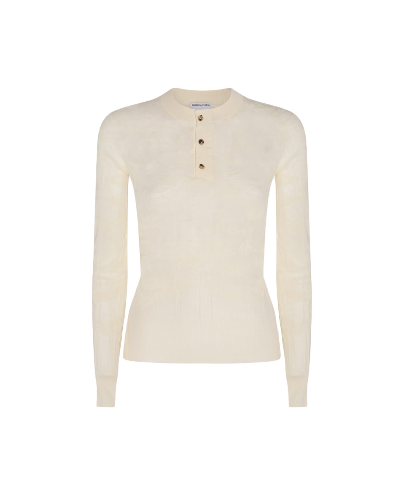 Bottega Veneta Chalk Cotton Sweatshirt - CHALK