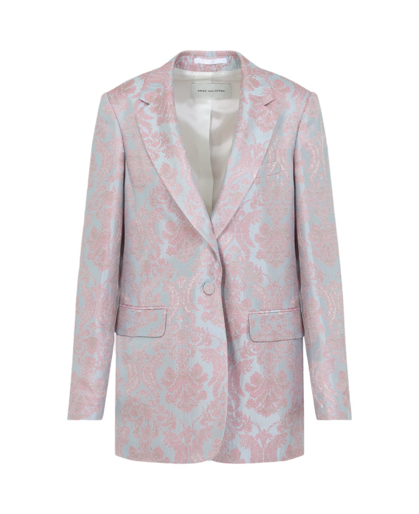 Dries Van Noten Blanchets Jacket - Light Blue