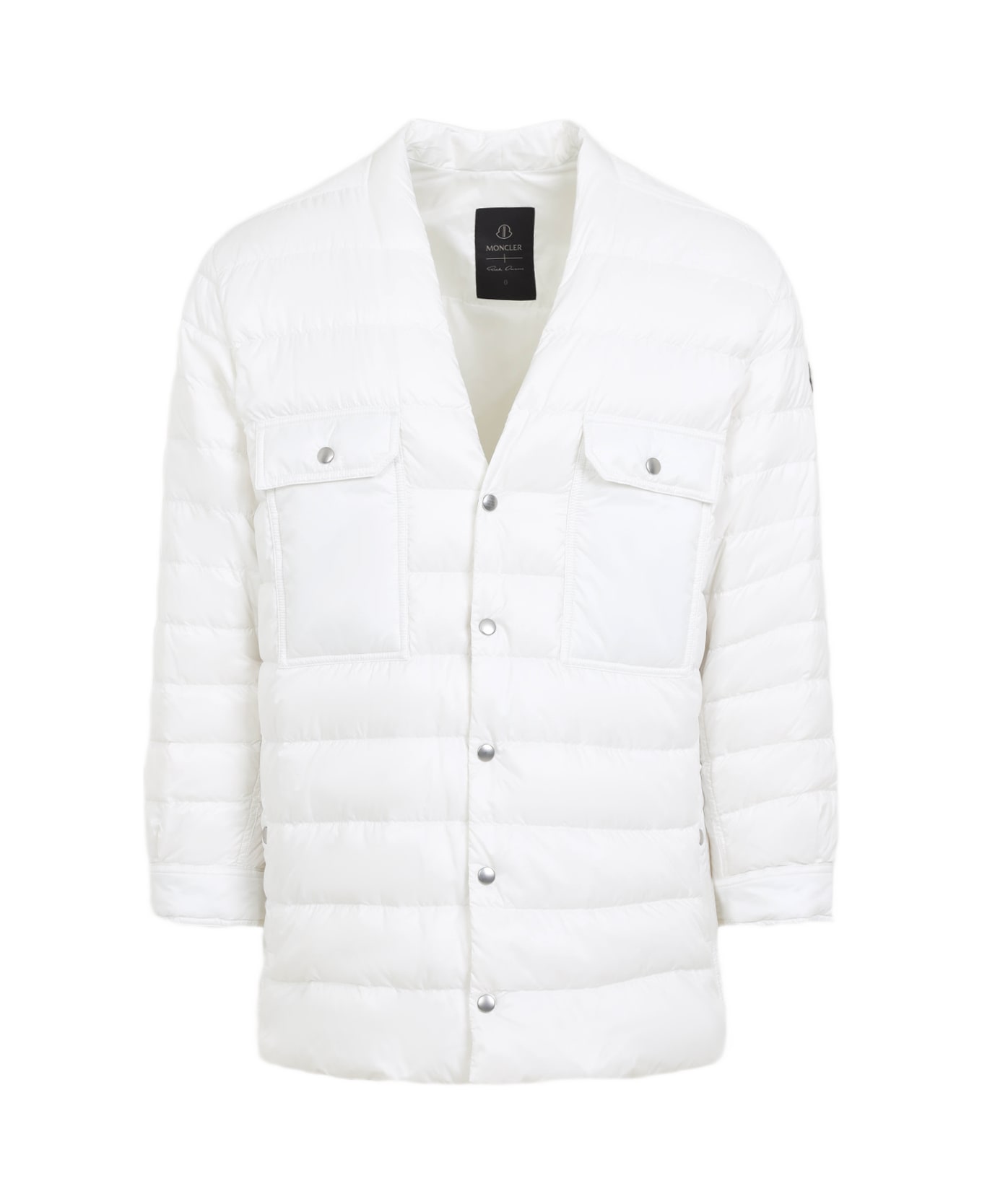 Moncler + Rick Owens Mu02d2f01outershirt - Milk