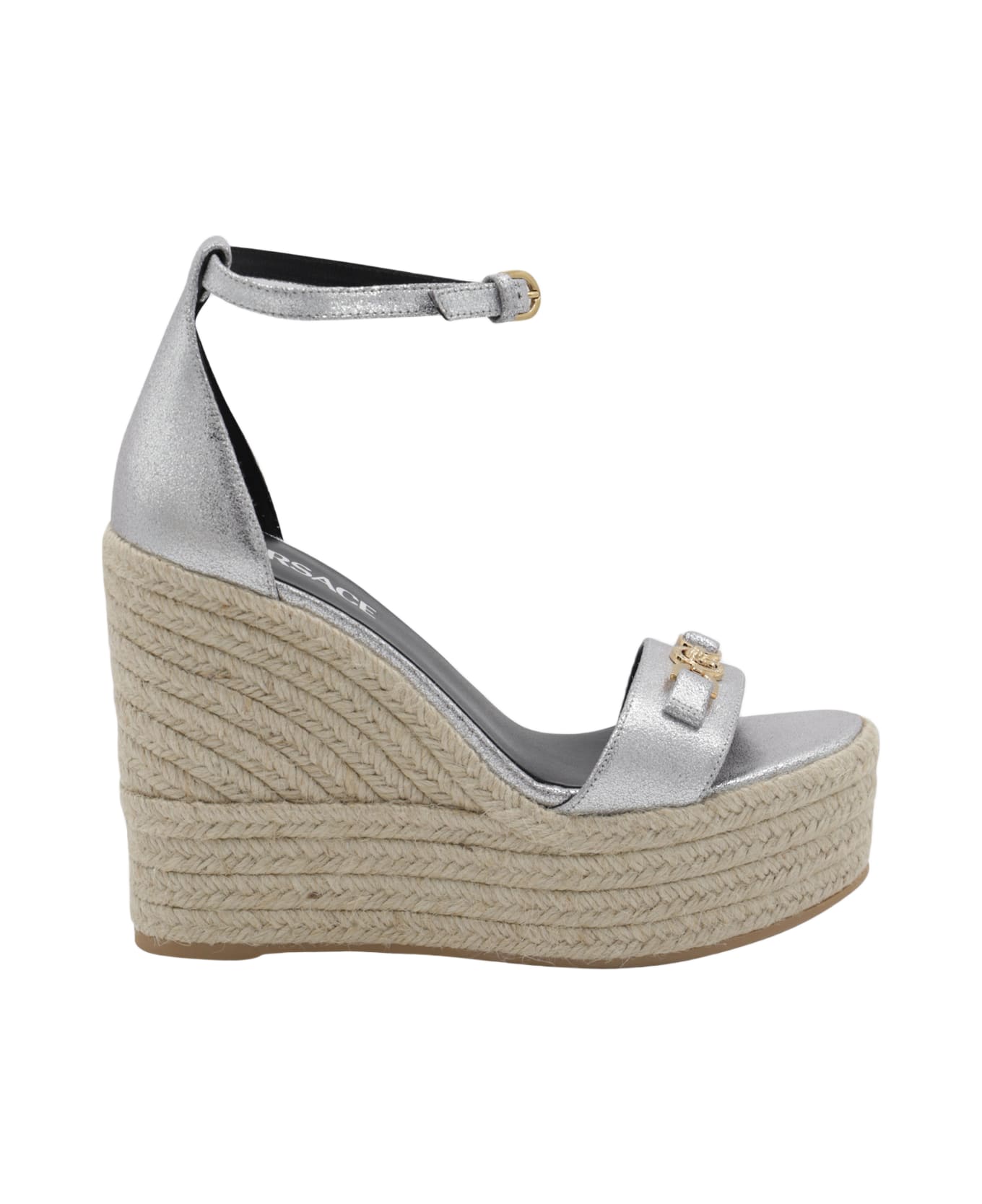 Versace Silver Espadrillas - Silver