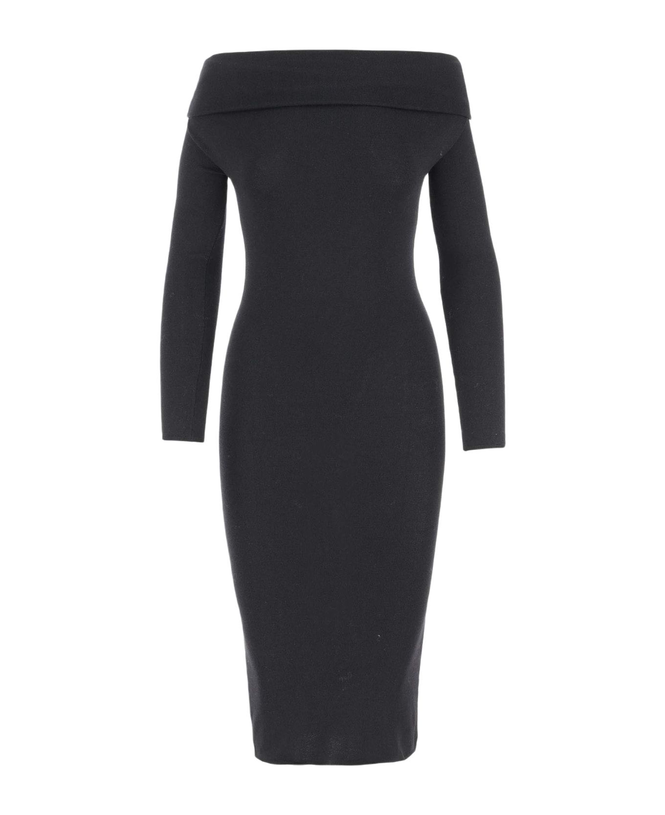 Armarium Wool Blend Dress - Black