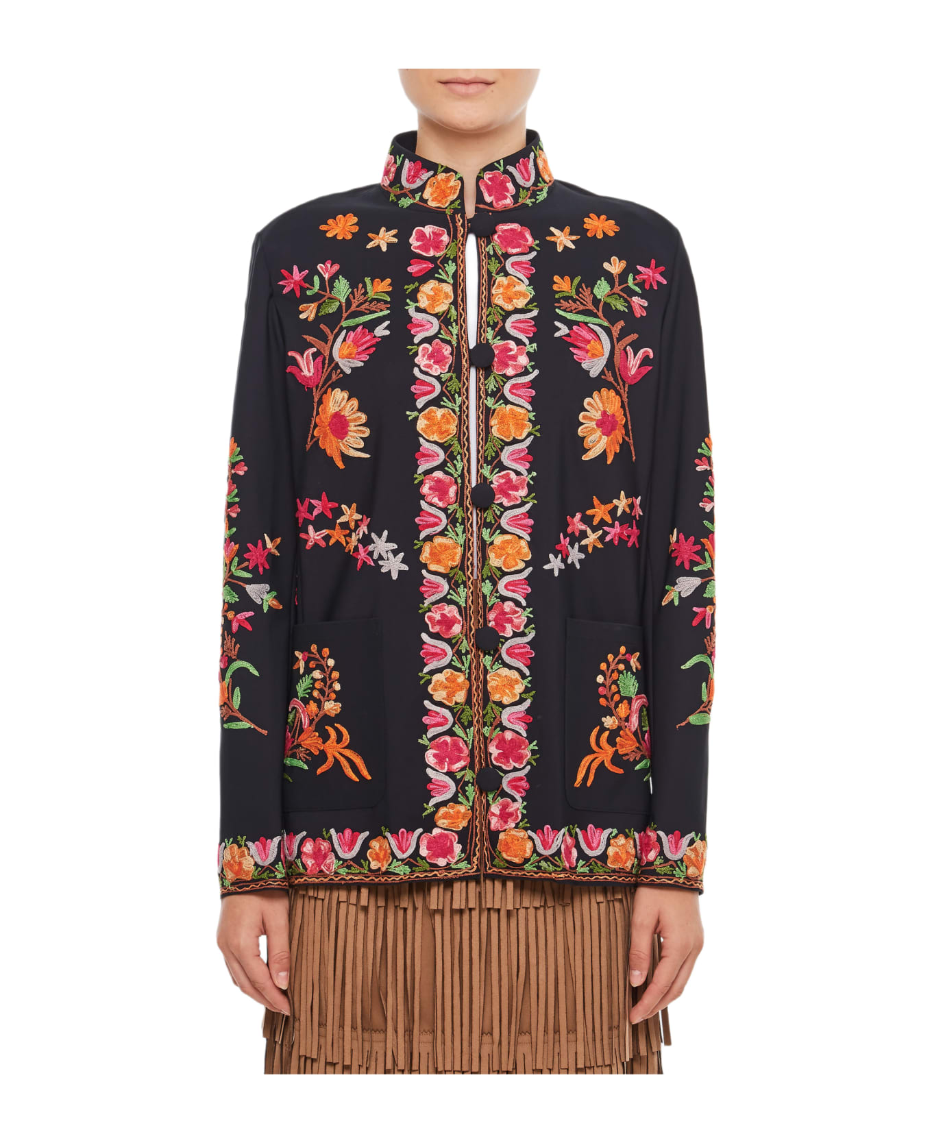 Irié Embroidered Jacket - MultiColour