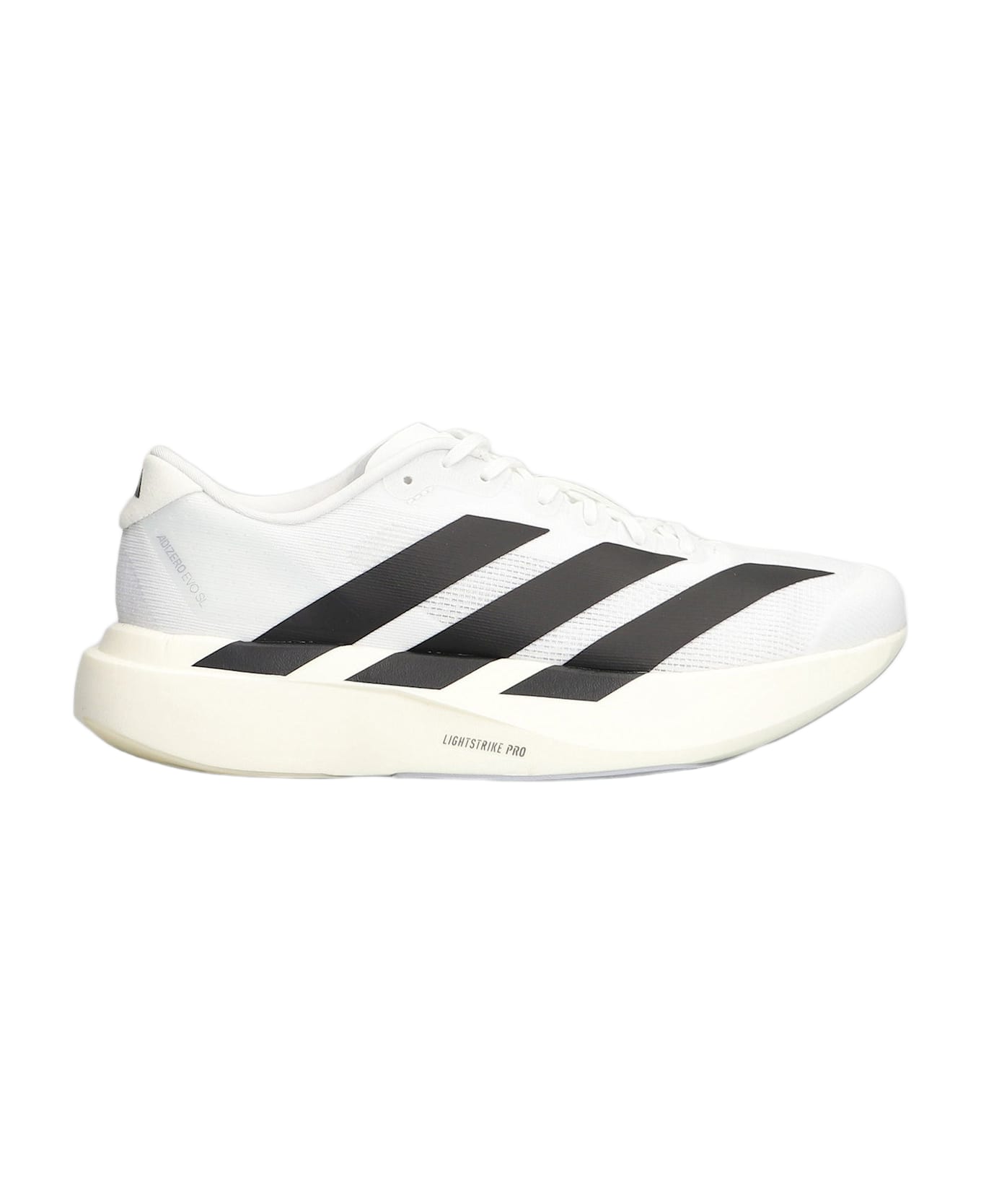 Adidas Adizero Evo Sl Sneakers In White Fabric - white