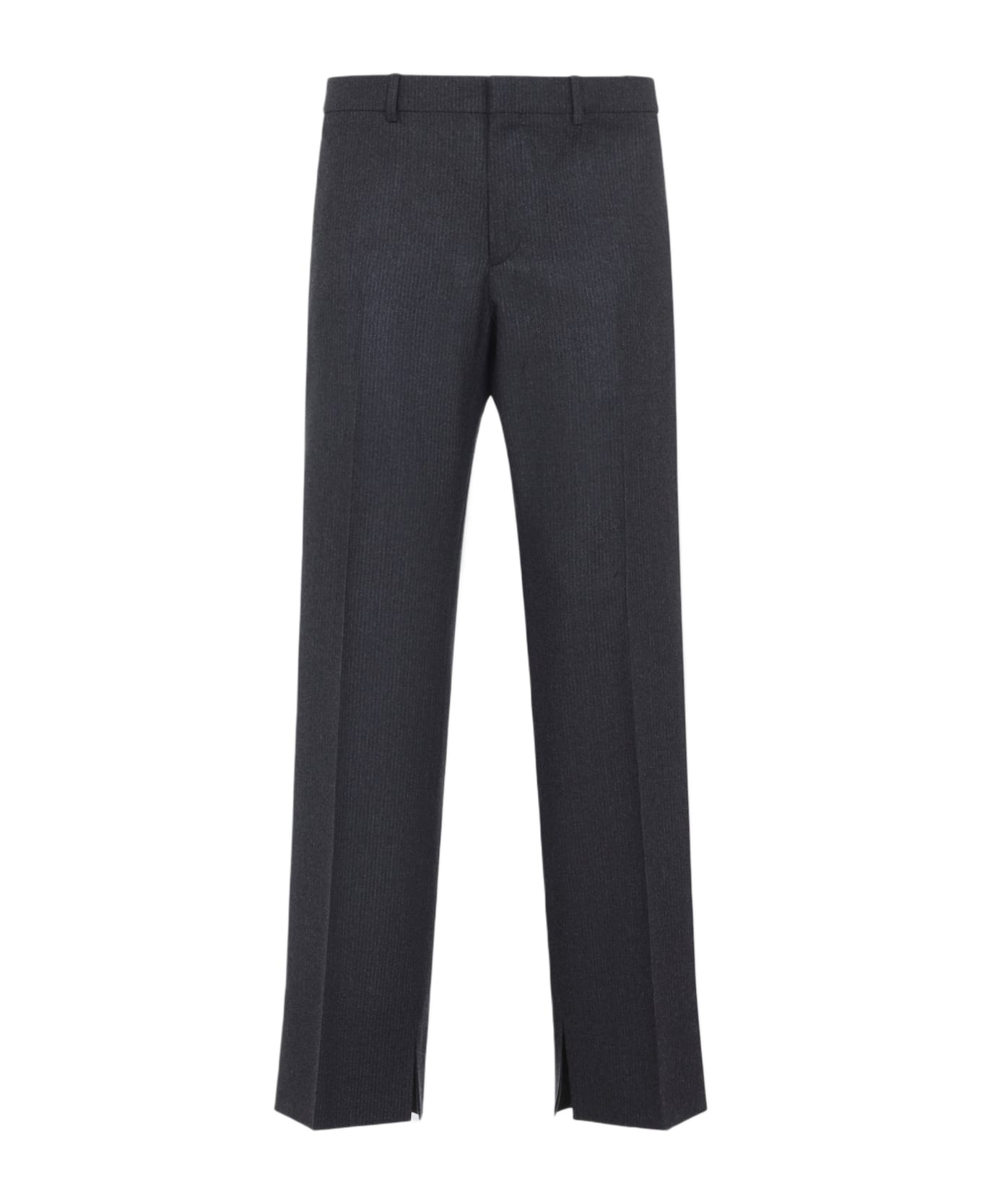Celine Wool Pants - GRIS/CRAIE