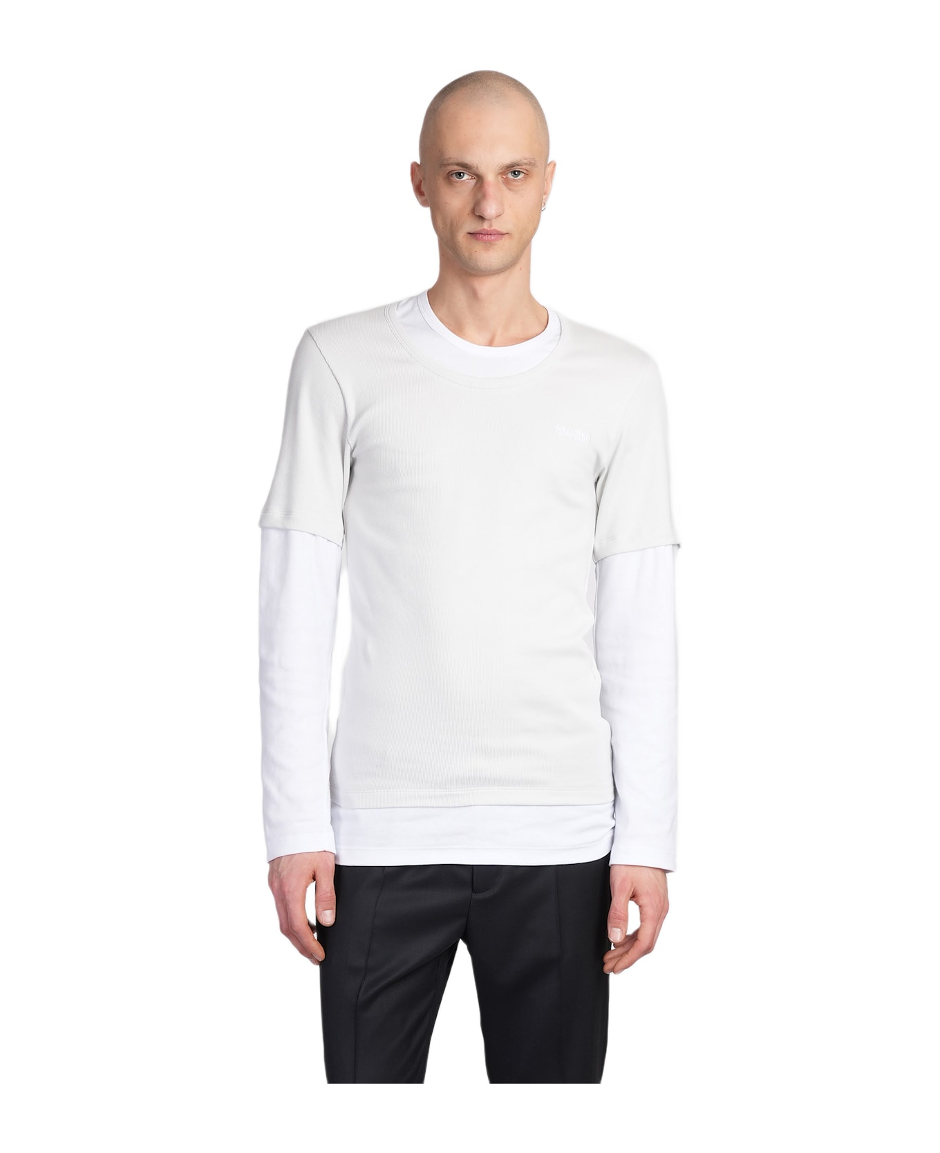 Magliano T-shirt In Grey Cotton - grey