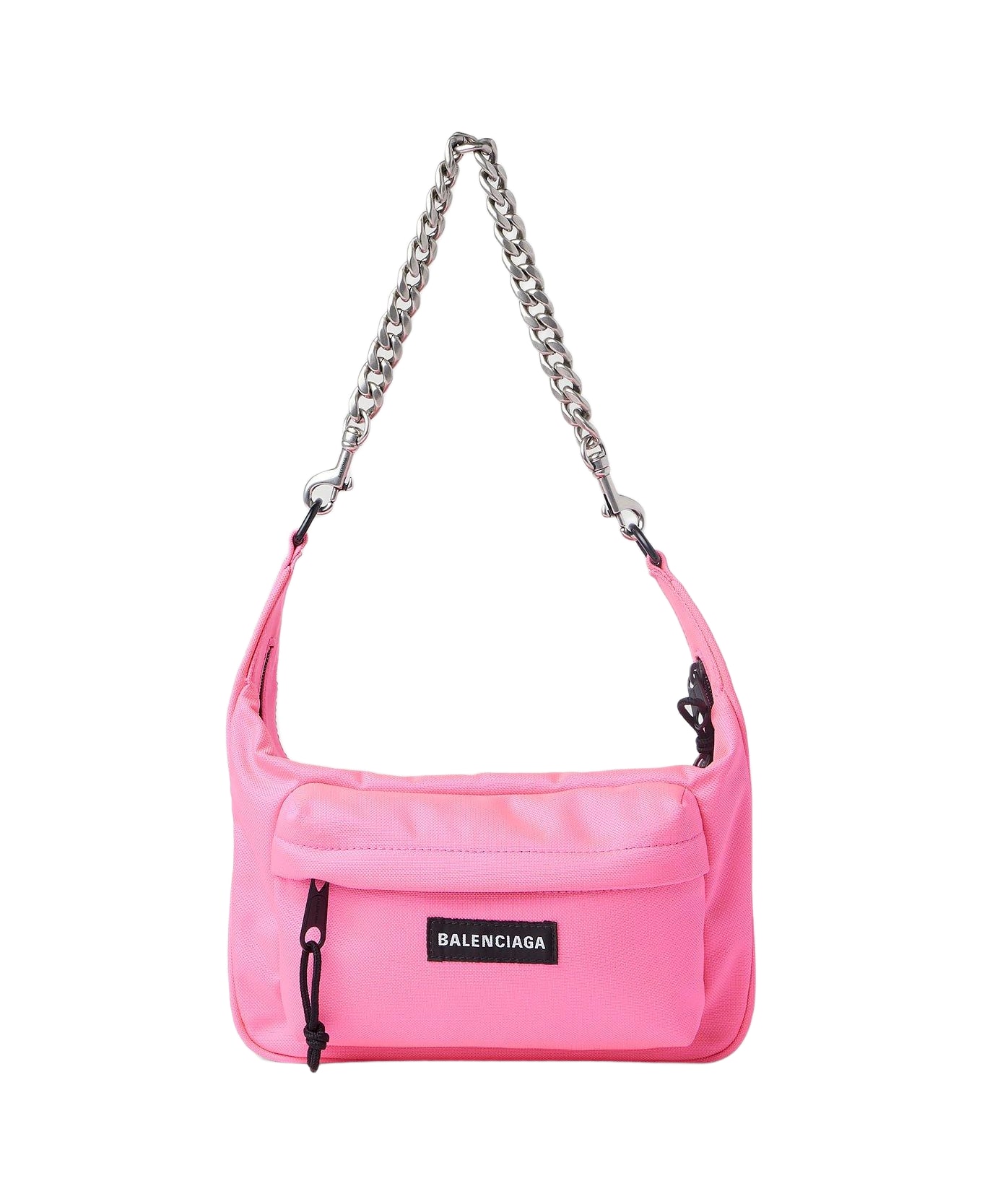 Balenciaga Raver Medium Chained Shoulder Bag - Pink