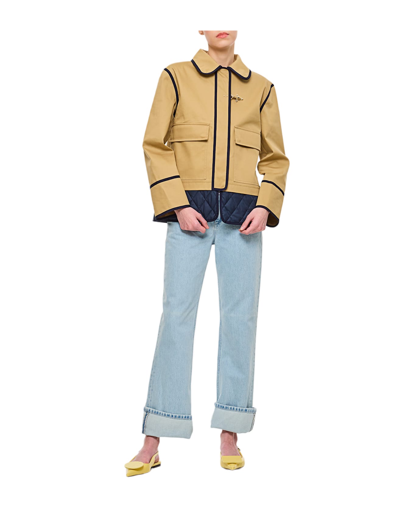 Fay Hook Jacket - Beige
