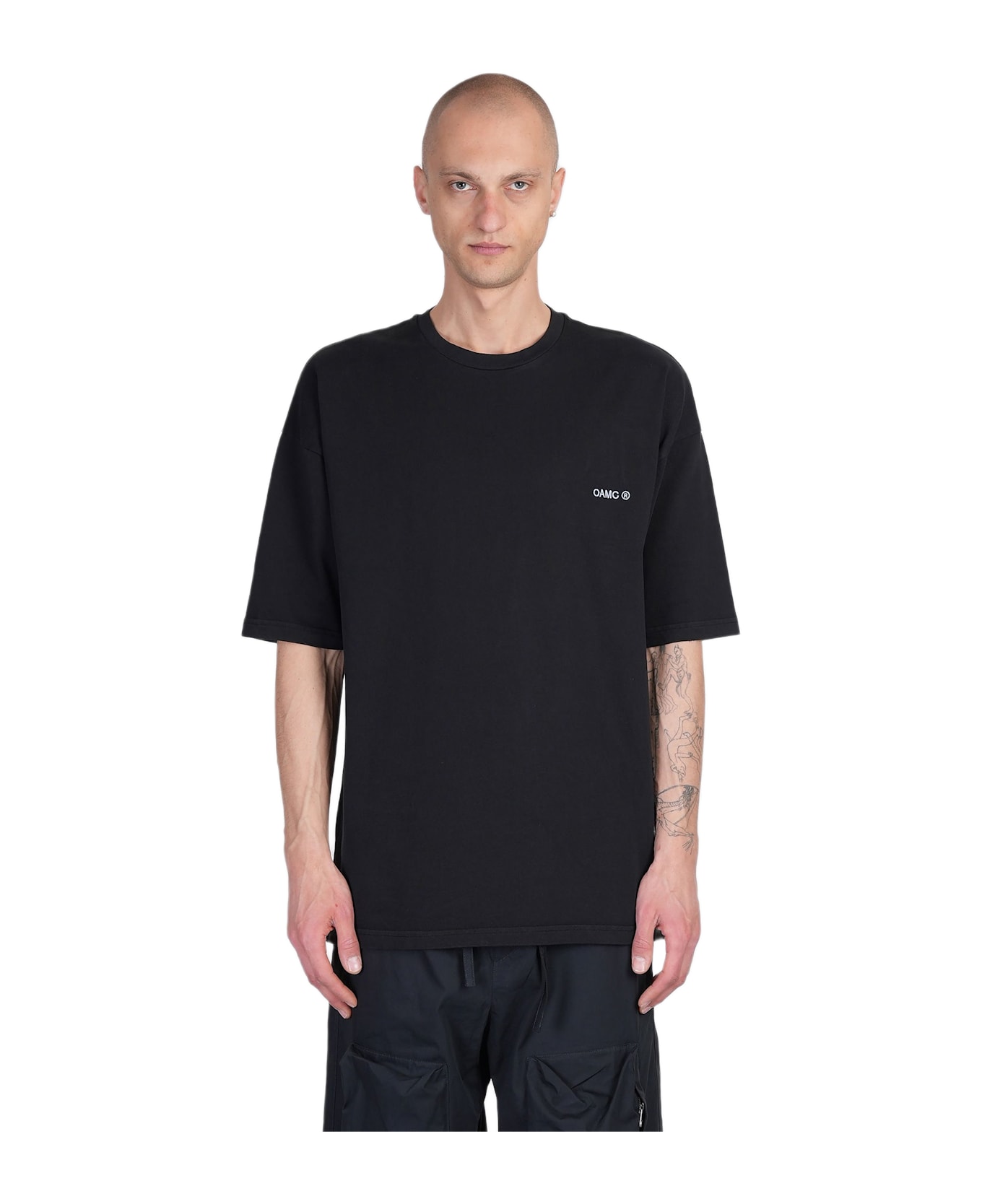 OAMC T-shirt In Black Cotton - black