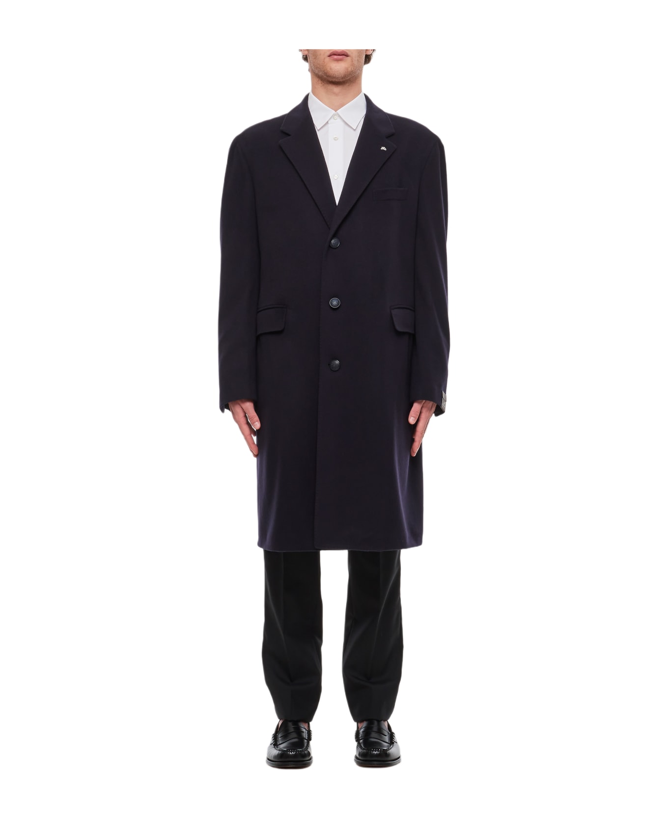 Tagliatore Wool Coat - Blue コート
