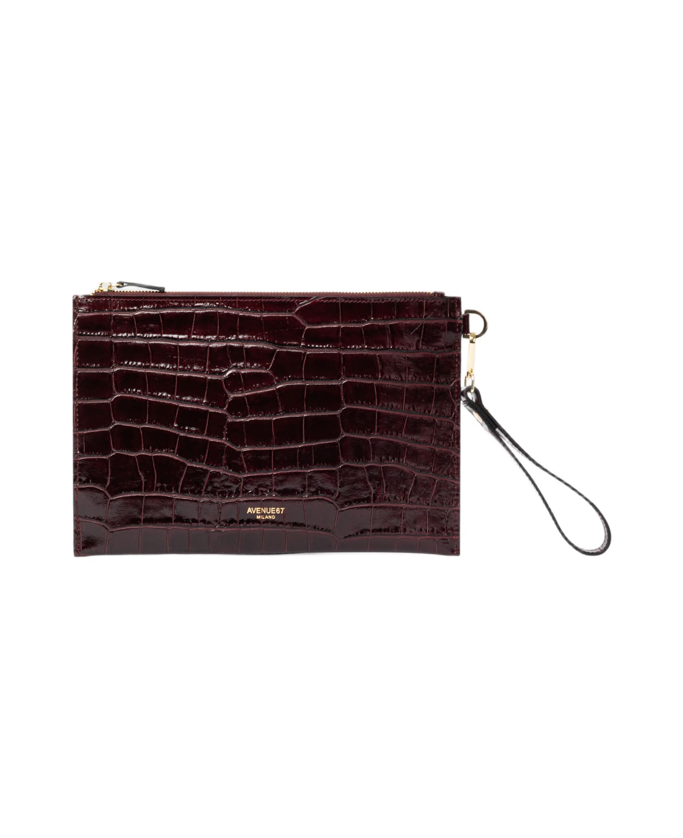 Avenue 67 Croco Cocco Bag - Brown