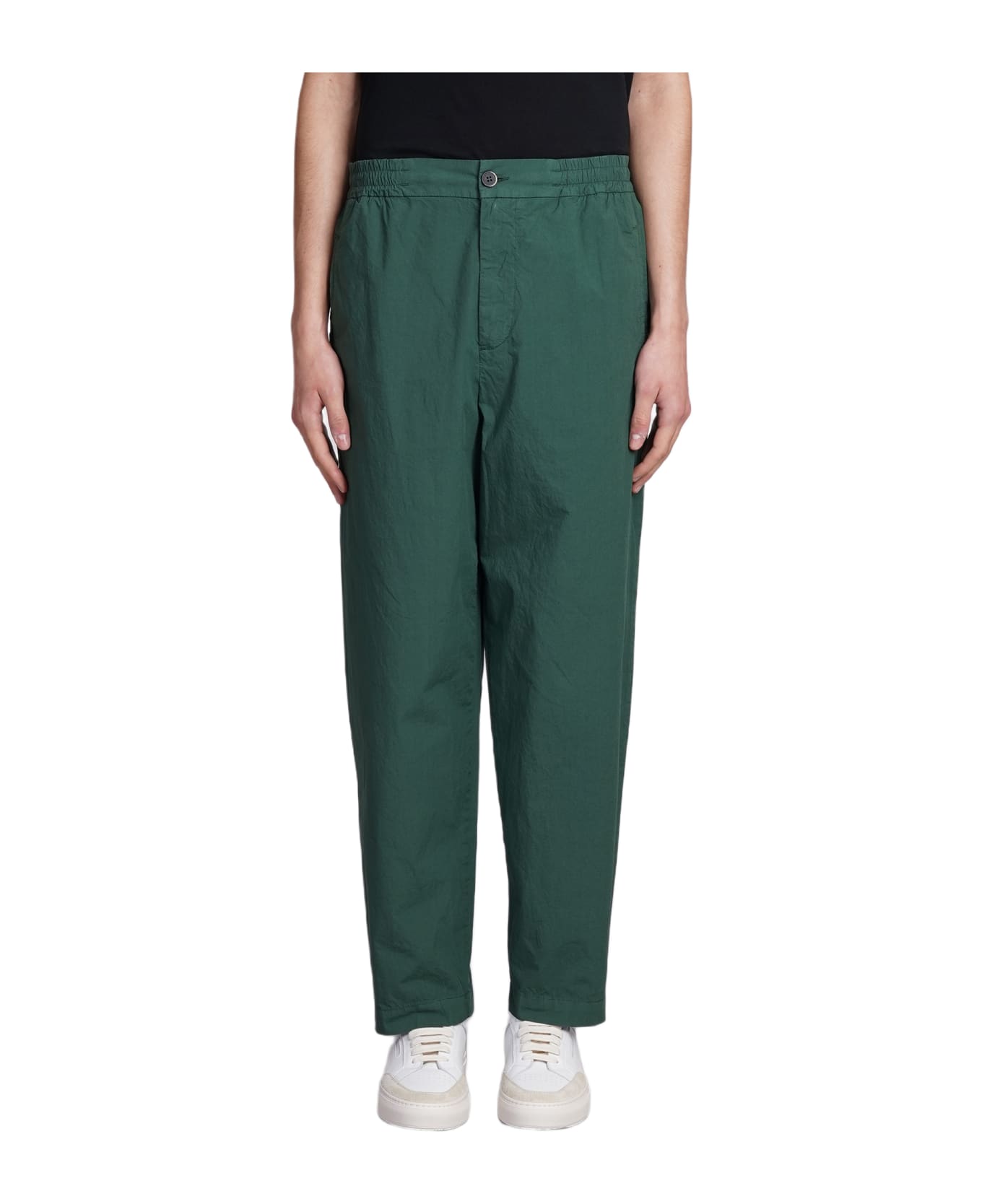 Barena Ameo Pants In Green Cotton - green ボトムス