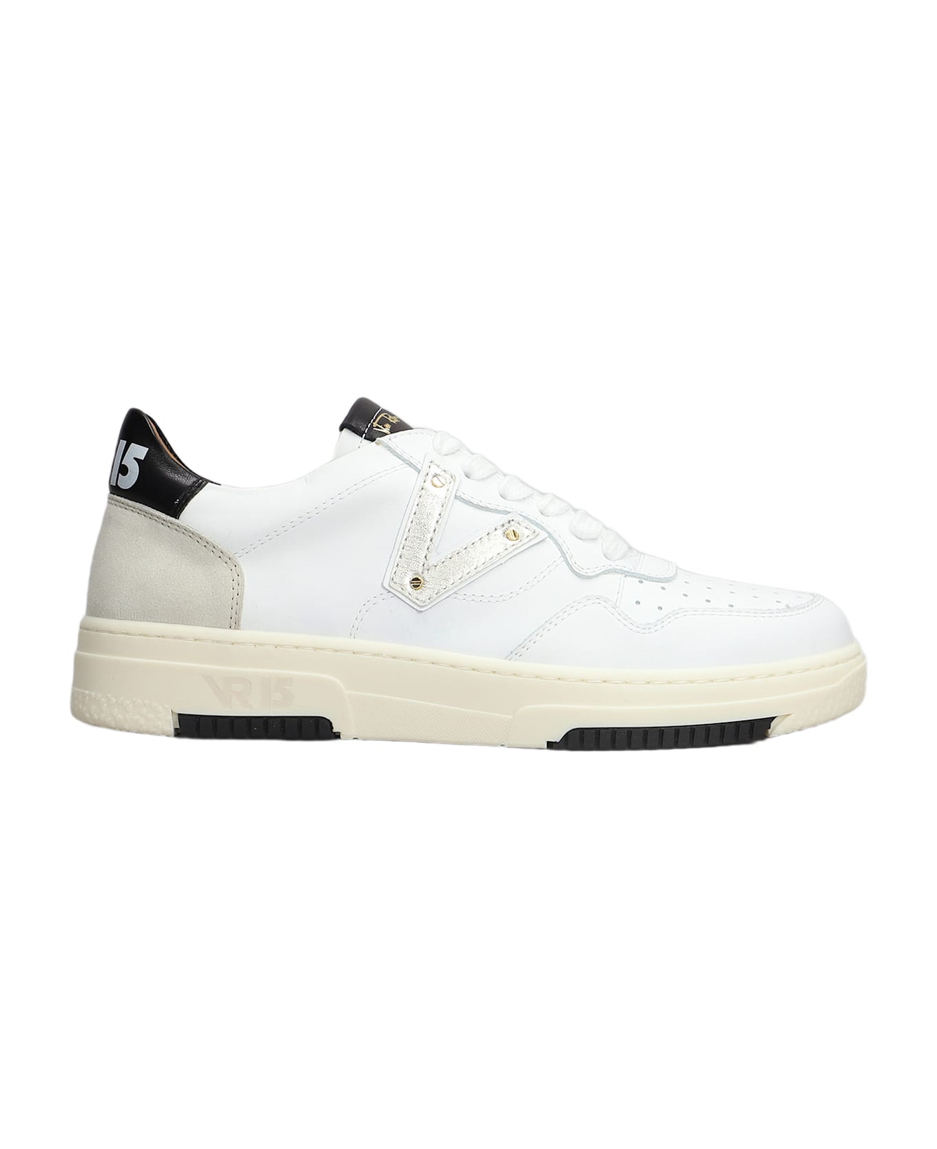 Via Roma 15 Sneakers In White Leather - white