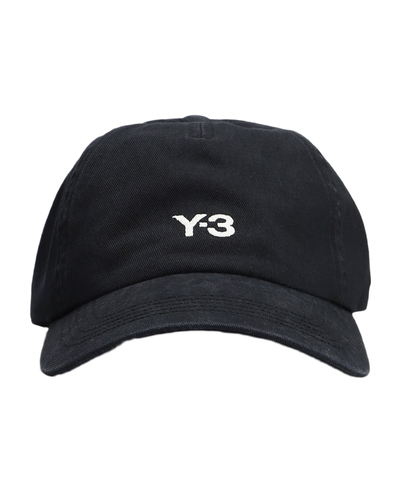 Y-3 Hats In Black Cotton - Black