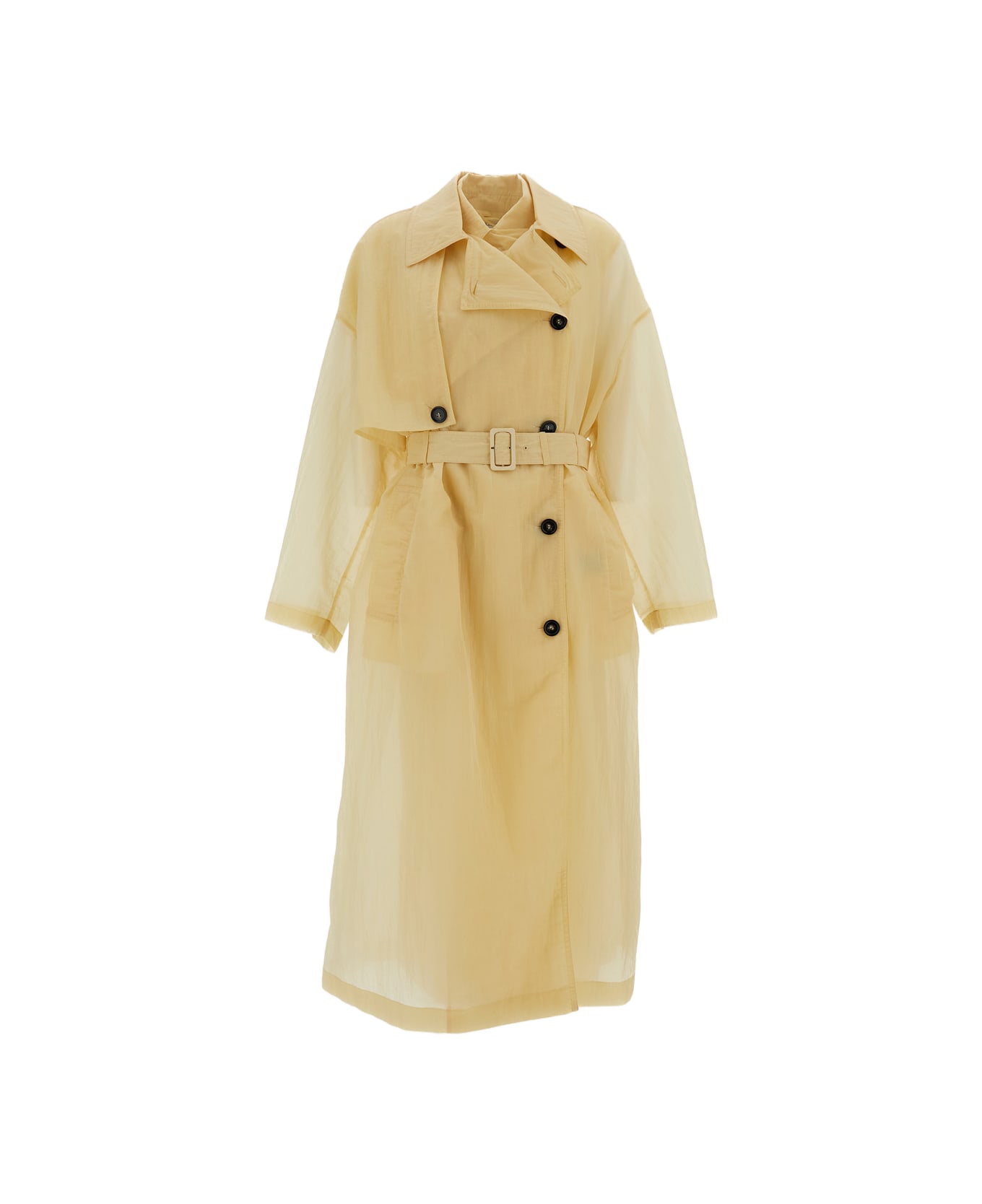 SportMax Fata Trench - Yellow