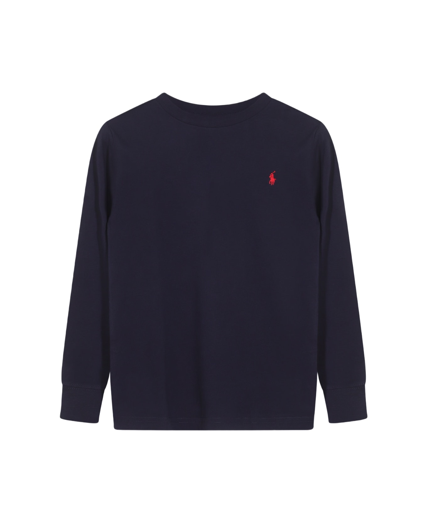 Polo Ralph Lauren Navy Cotton T-shirt - Blue