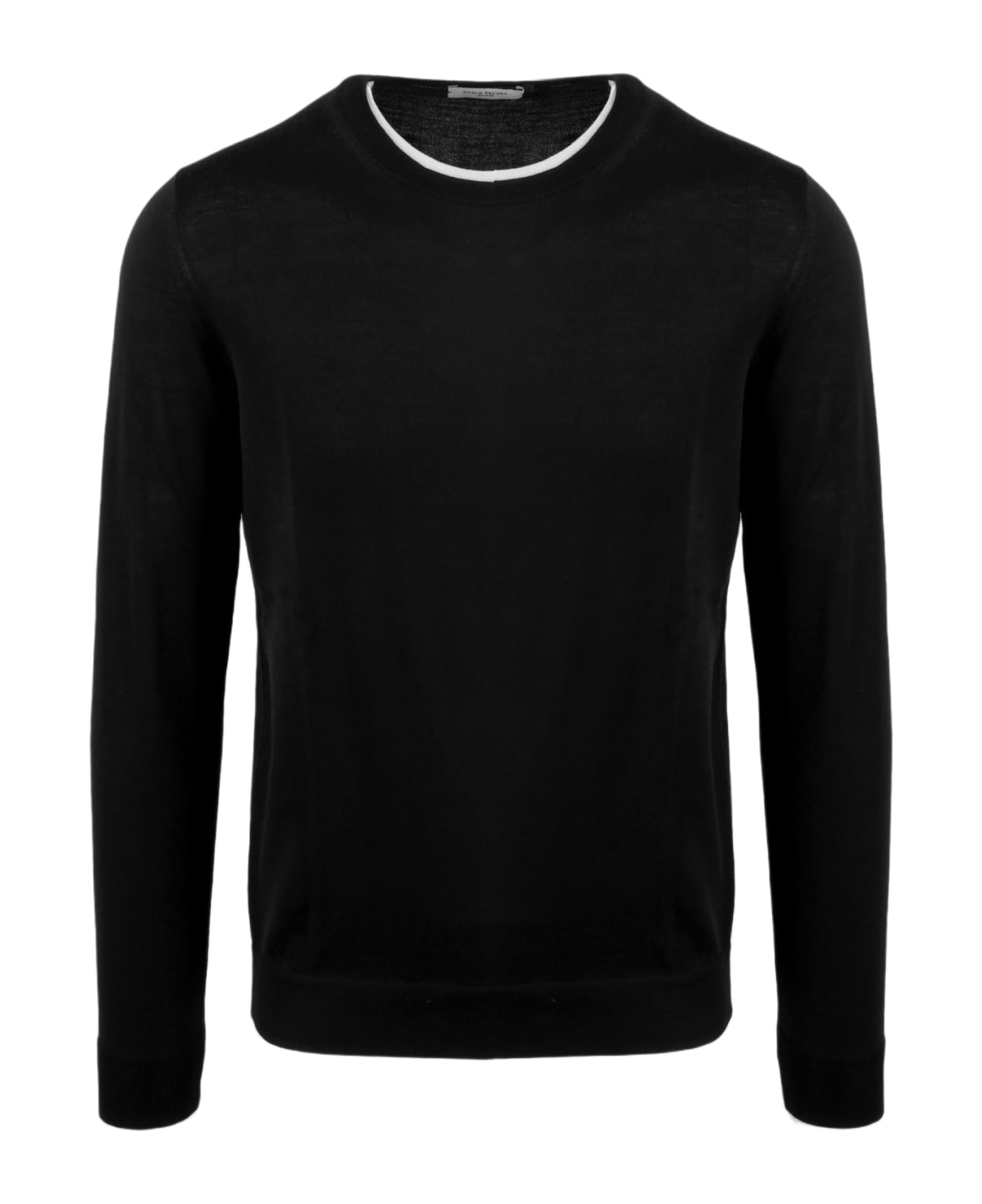 Paolo Pecora Merino Wool Sweater - Black