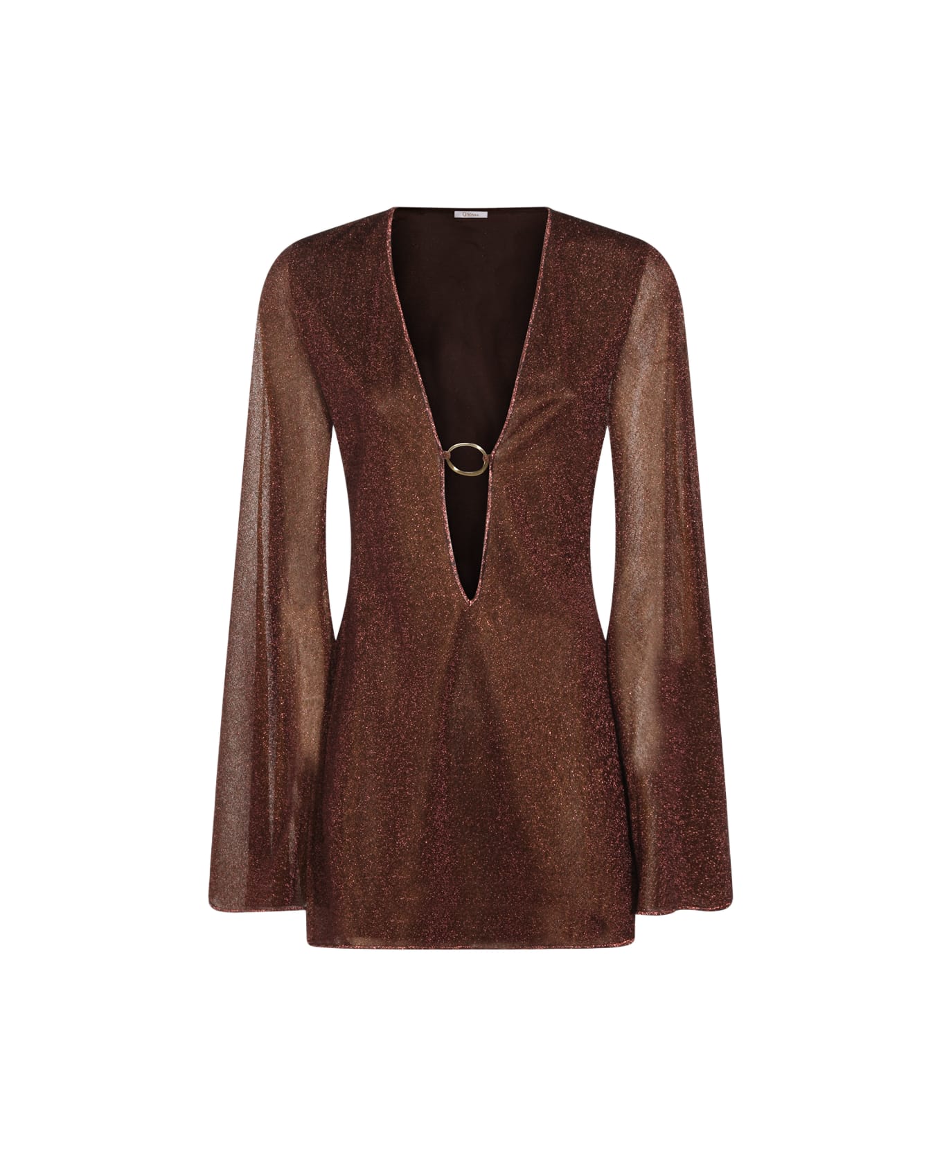 Oseree Chocolate Dress - Brown