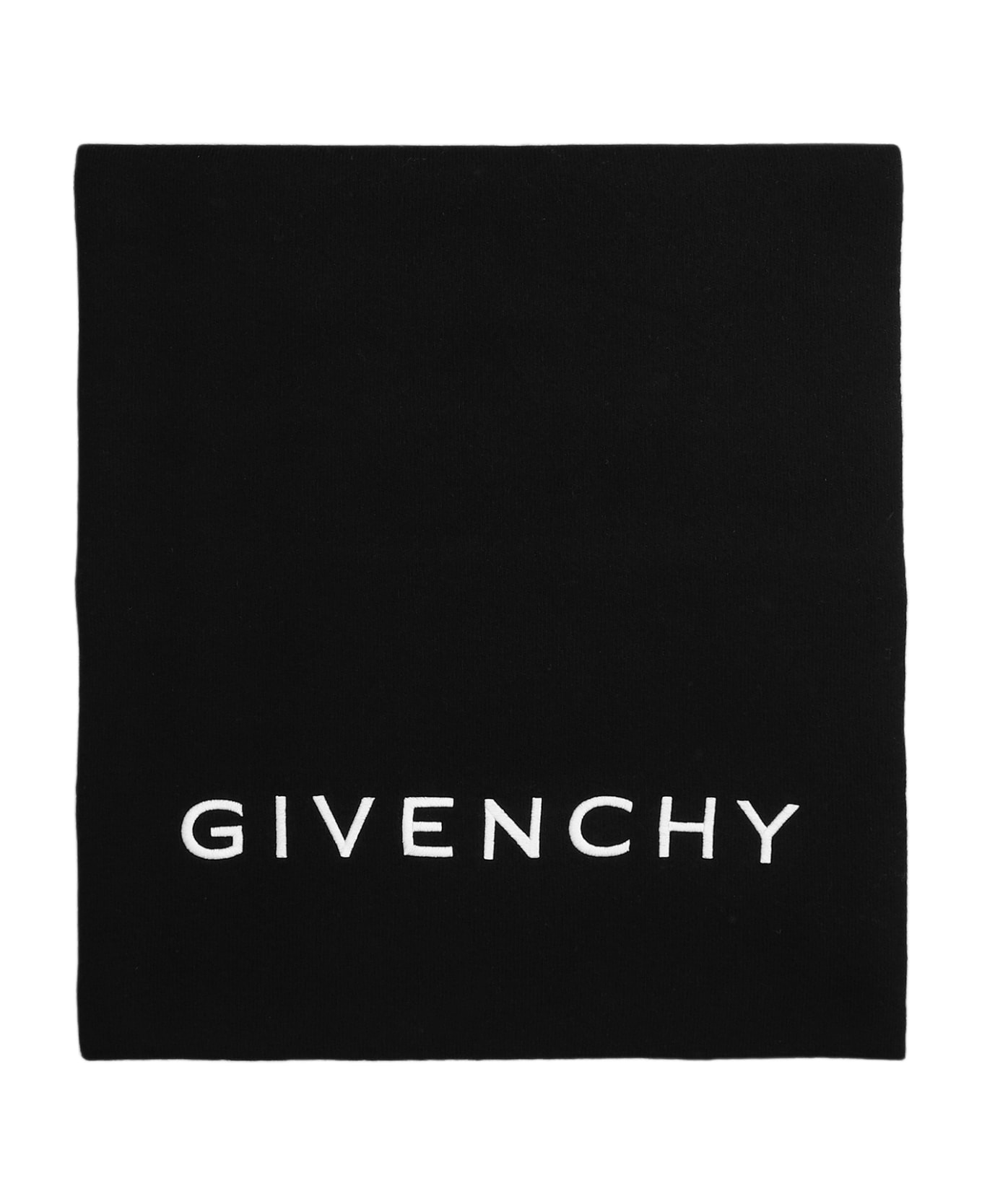 Givenchy Scarve In Black Wool - black