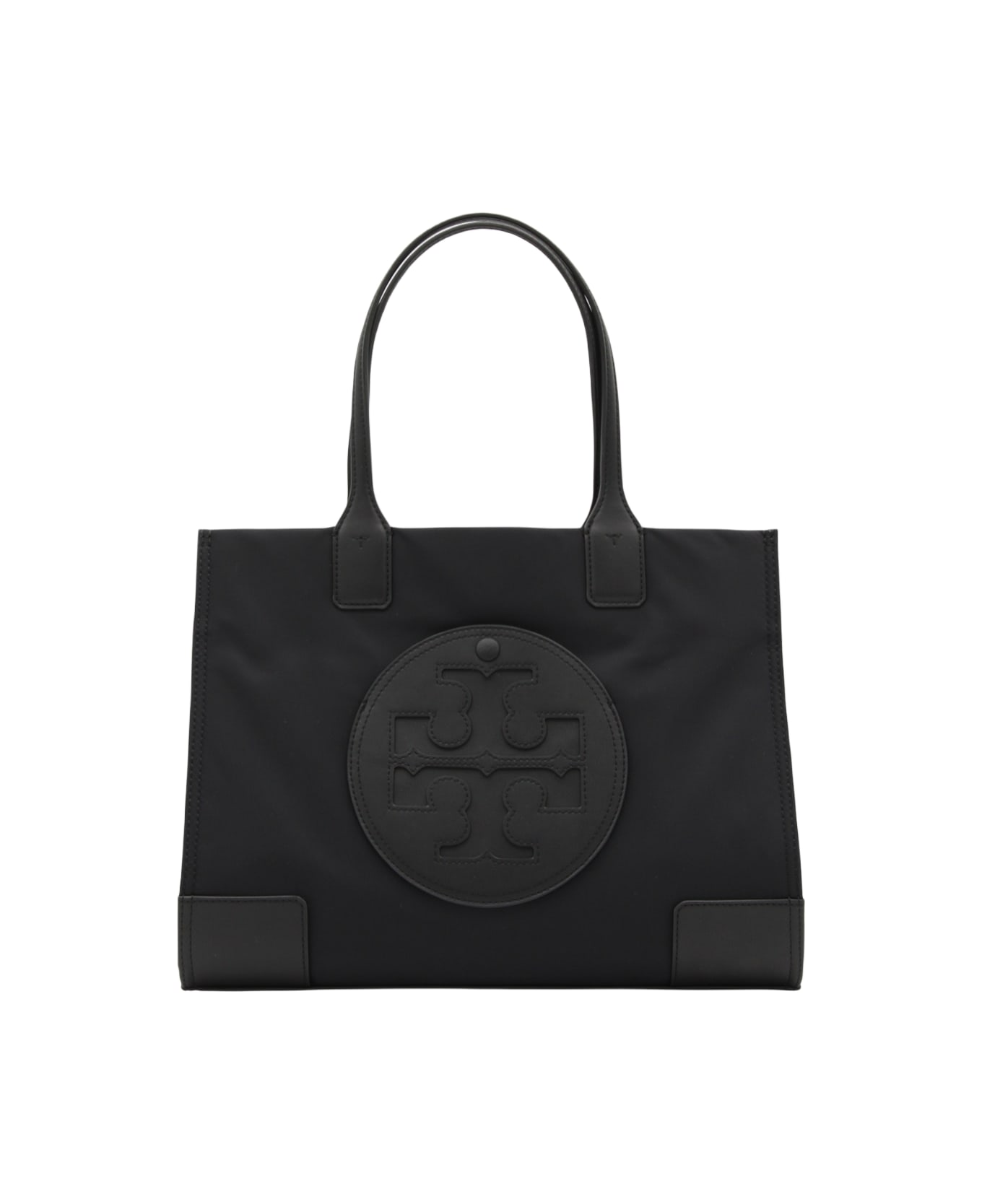 Tory Burch Black Canvas Tote Bag - Black