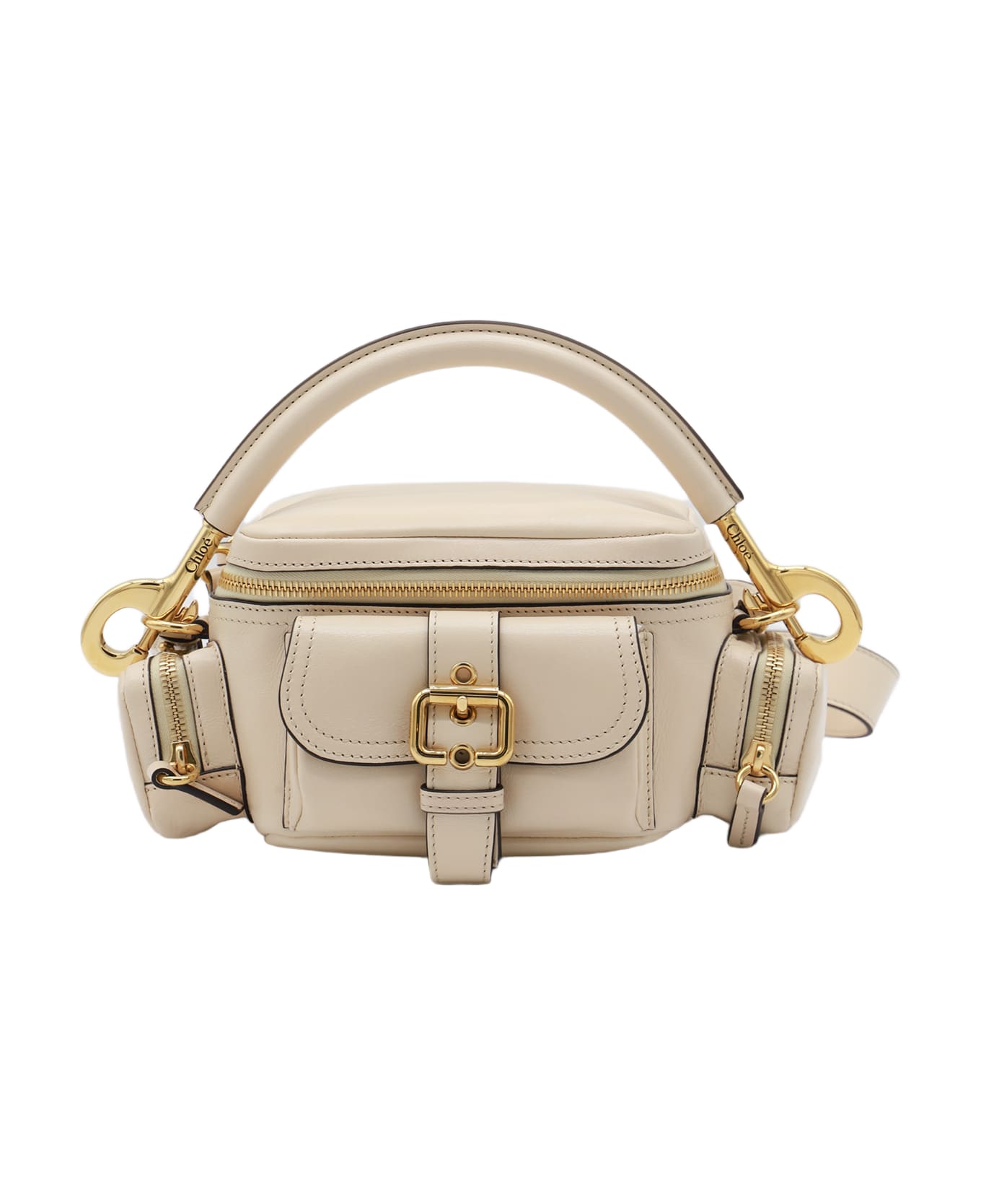 Chloé Beige Leather Camera Bag - Sweet Beige